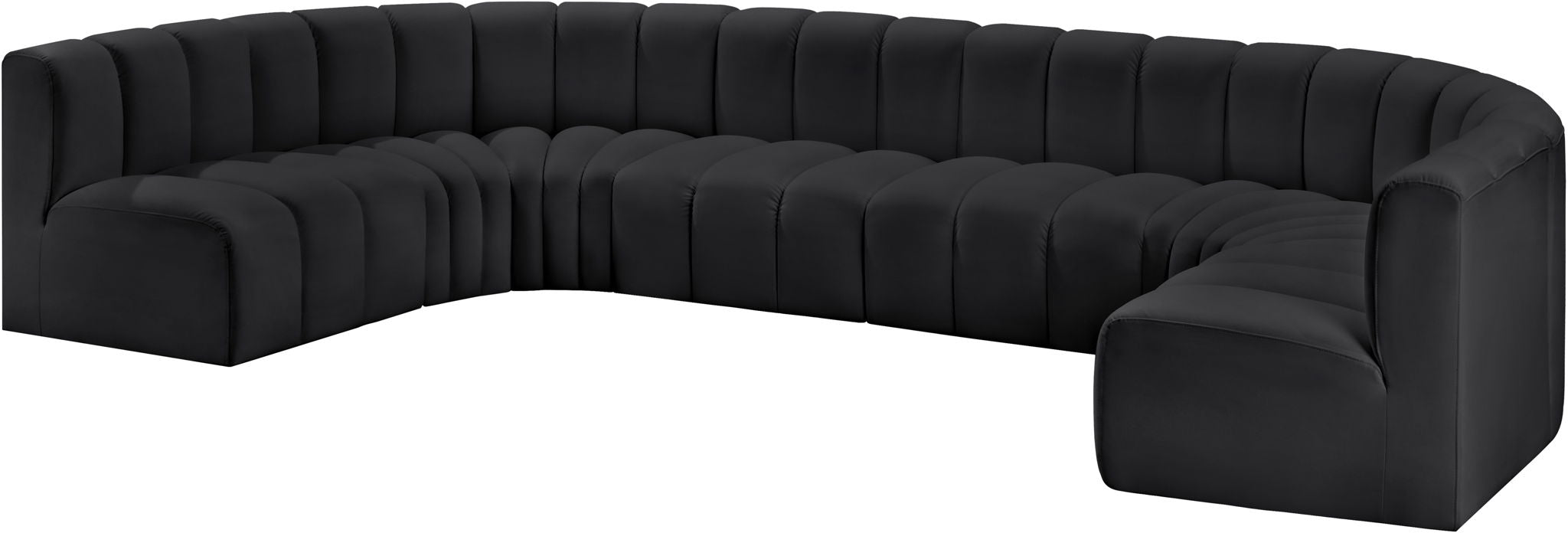 Arc - Faux Leather Modular U-Shaped Sectional - Urban Living Furniture (Los Angeles, CA)