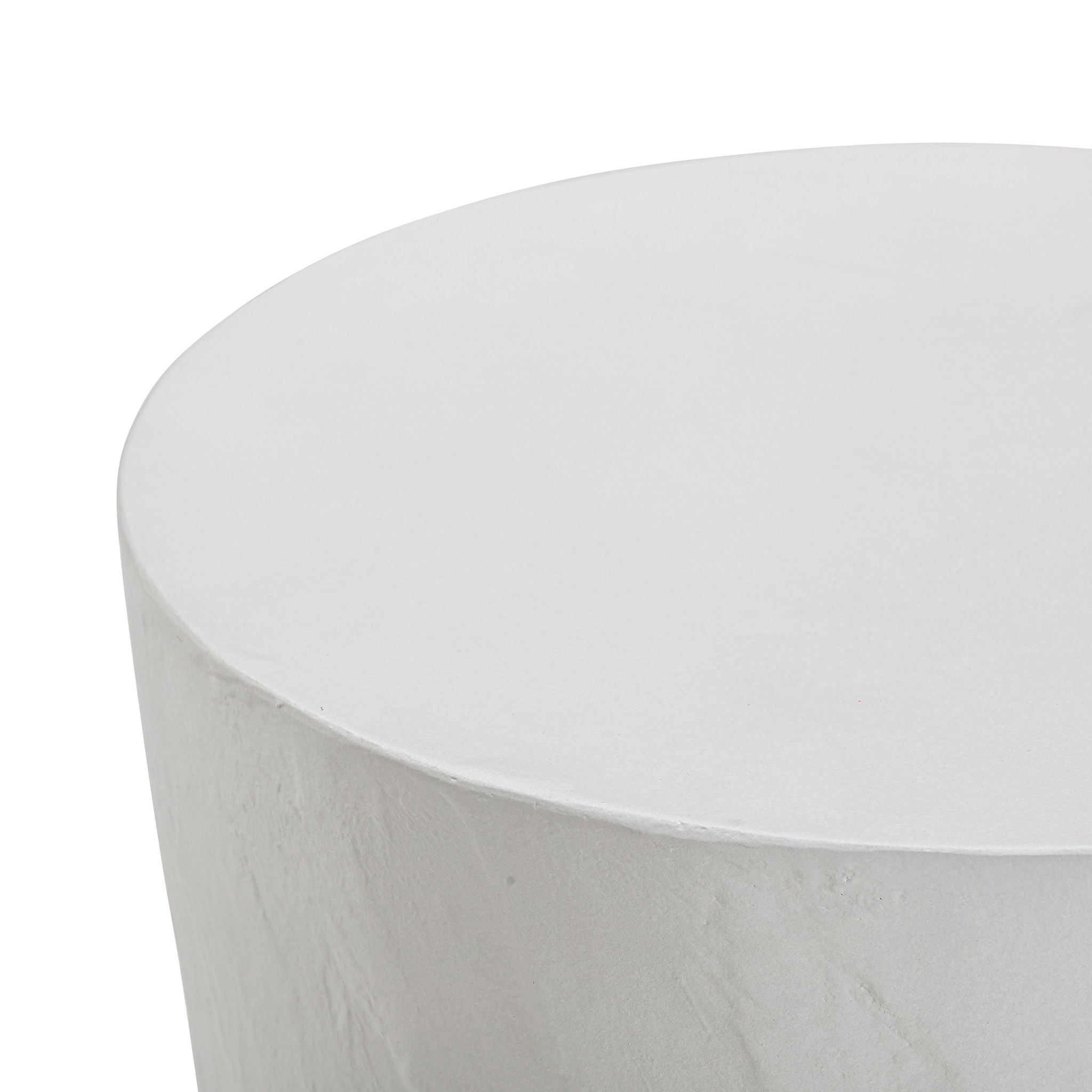Margot - Faux Plaster Indoor / Outdoor Concrete Stool - Light Gray - Urban Living Furniture (Los Angeles, CA)