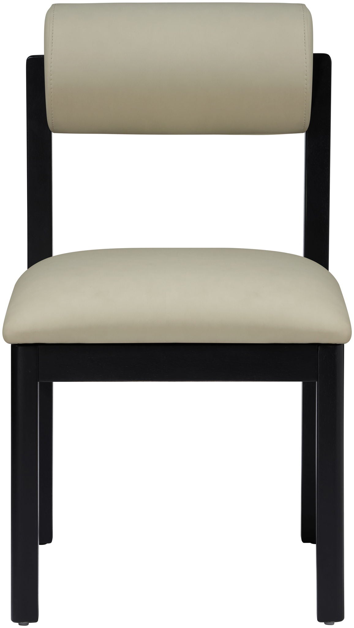 Roundhill - Faux Leather Dining Chair (Set of 2) - Black Frame - Urban Living Furniture (Los Angeles, CA)