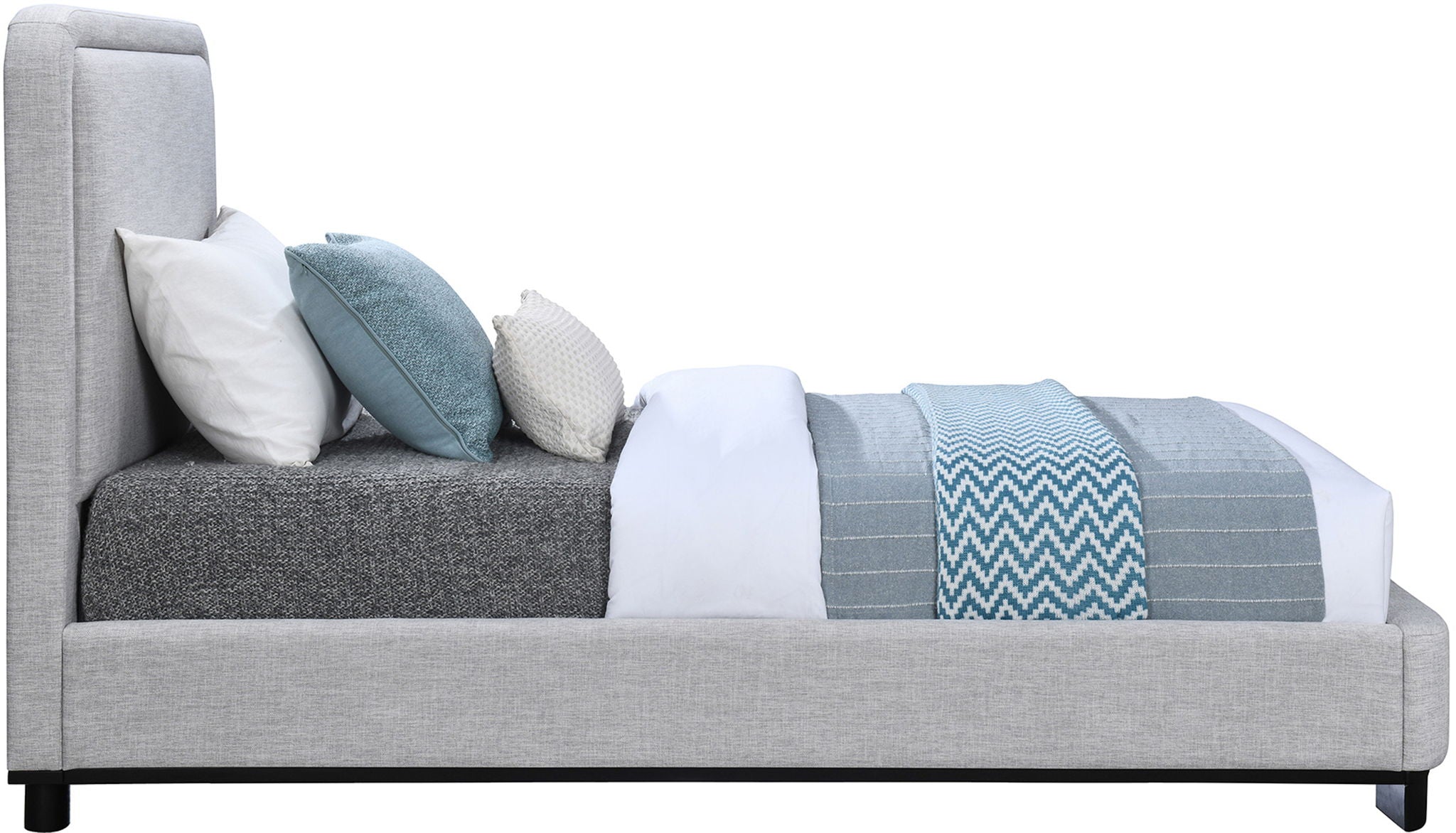 Nolita - Bed With Black Base - Urban Living Furniture (Los Angeles, CA)