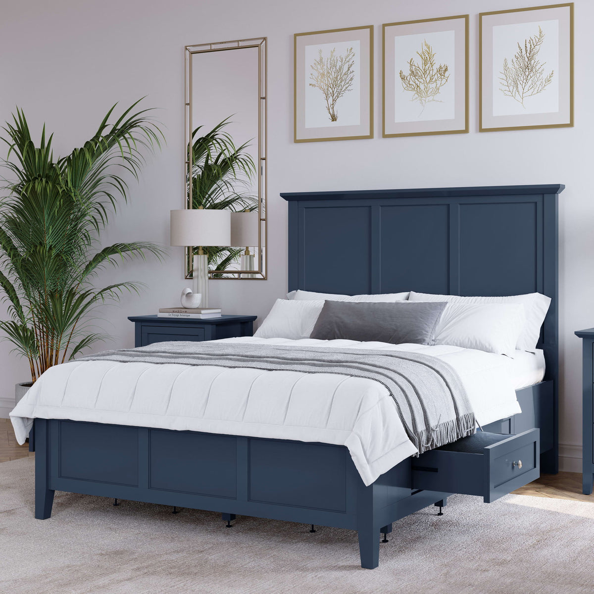 Grace - Four Drawer Platform Storage Bed