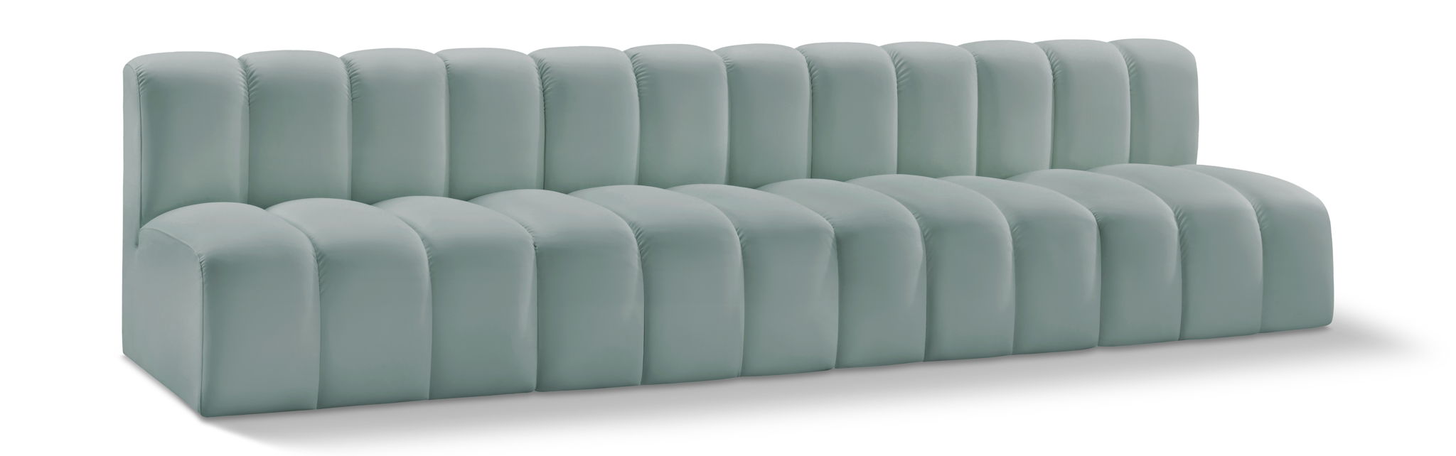 Arc - Faux Leather 4 Seats Modular Sofa - Urban Living Furniture (Los Angeles, CA)