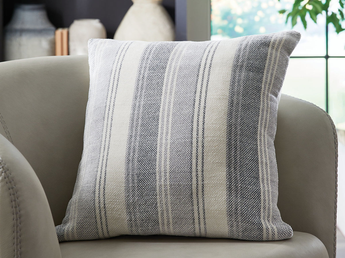 Adikus - Pillow (Set of 4) - Blue / Gray / White - Urban Living Furniture (Los Angeles, CA)