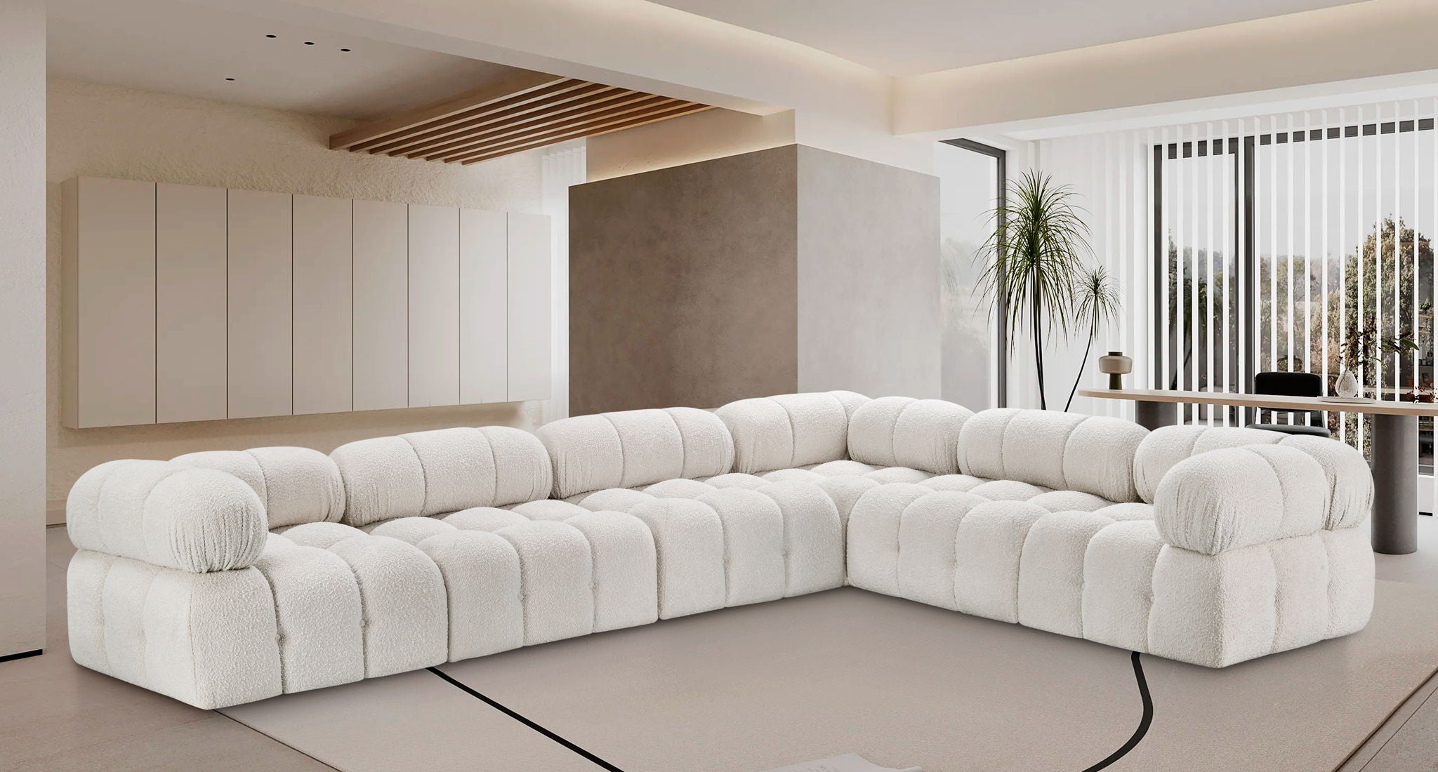 Ames - 6 Piece Modular Corner Sectional - Urban Living Furniture (Los Angeles, CA)