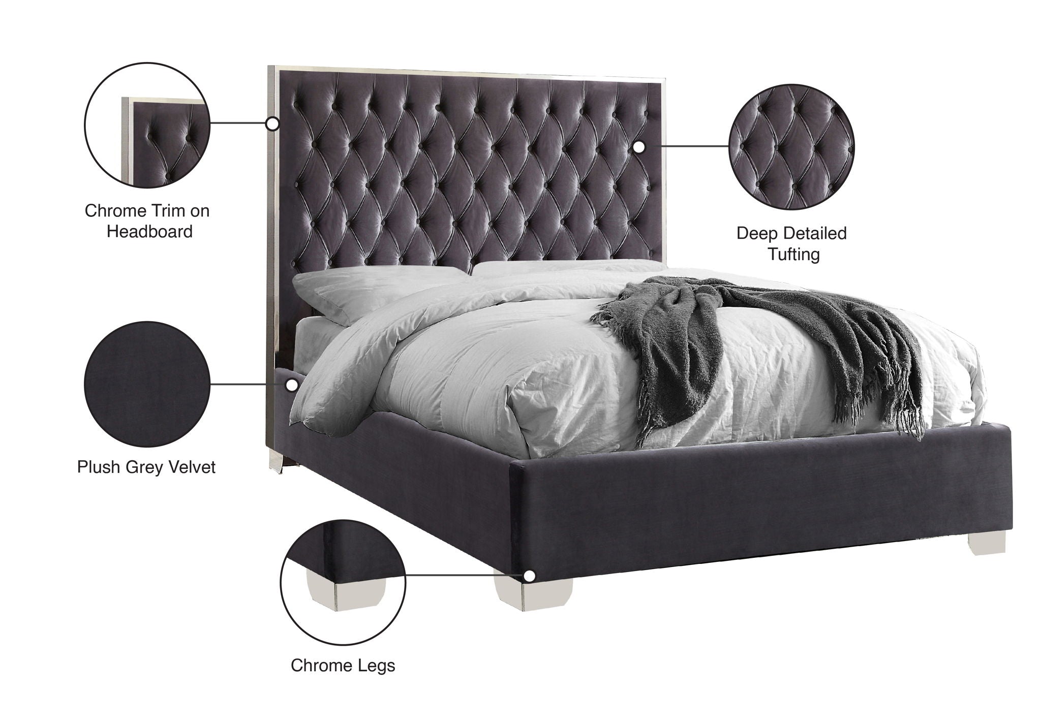 Lexi - Bed - Urban Living Furniture (Los Angeles, CA)