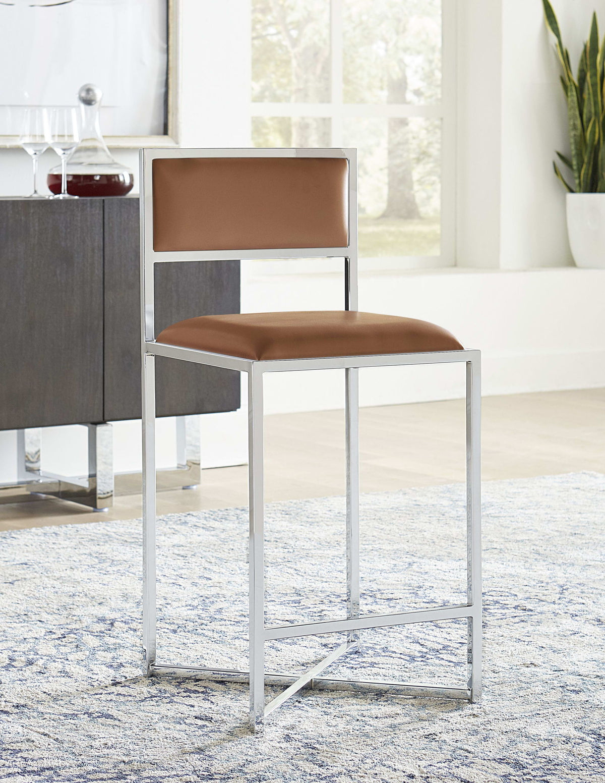 Amalfi - X-Base Counter Stool (Set of 2)