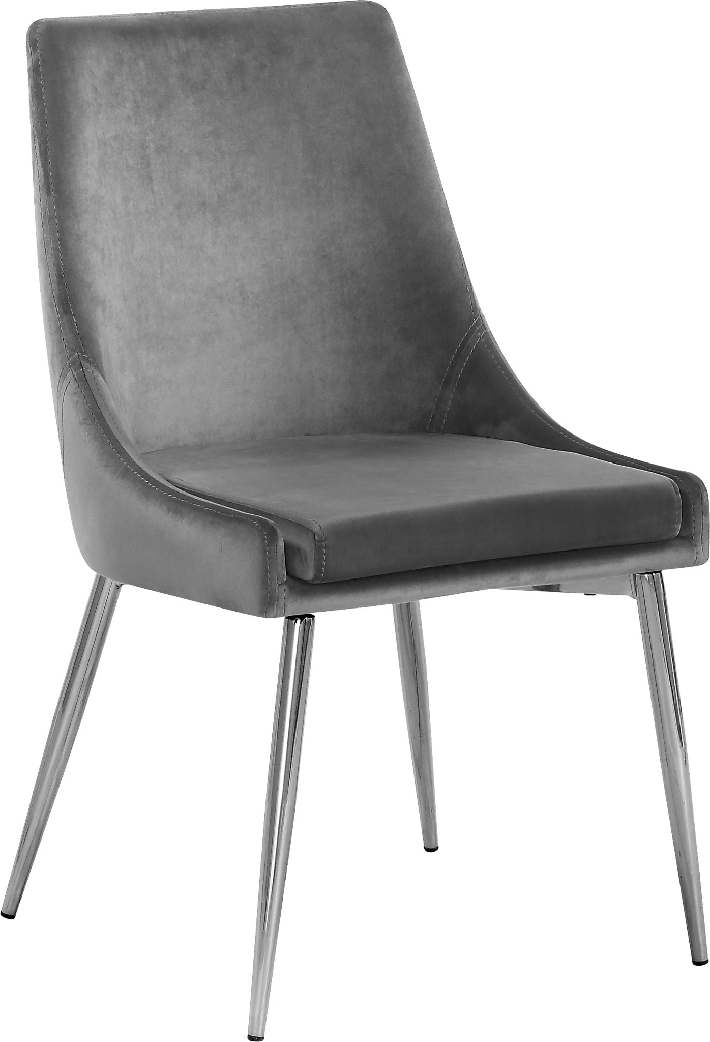 Karina - Dining Chair with Chrome Legs (Set of 2) - Urban Living Furniture (Los Angeles, CA)