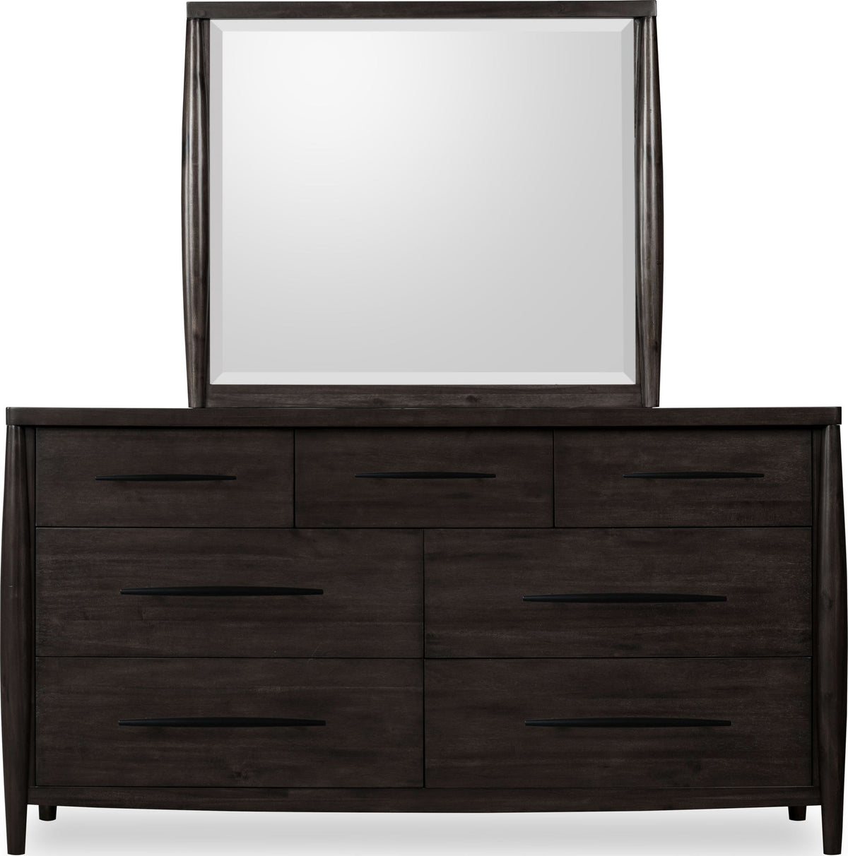Koko - Seven Drawer Acacia Wood Dresser - Minx