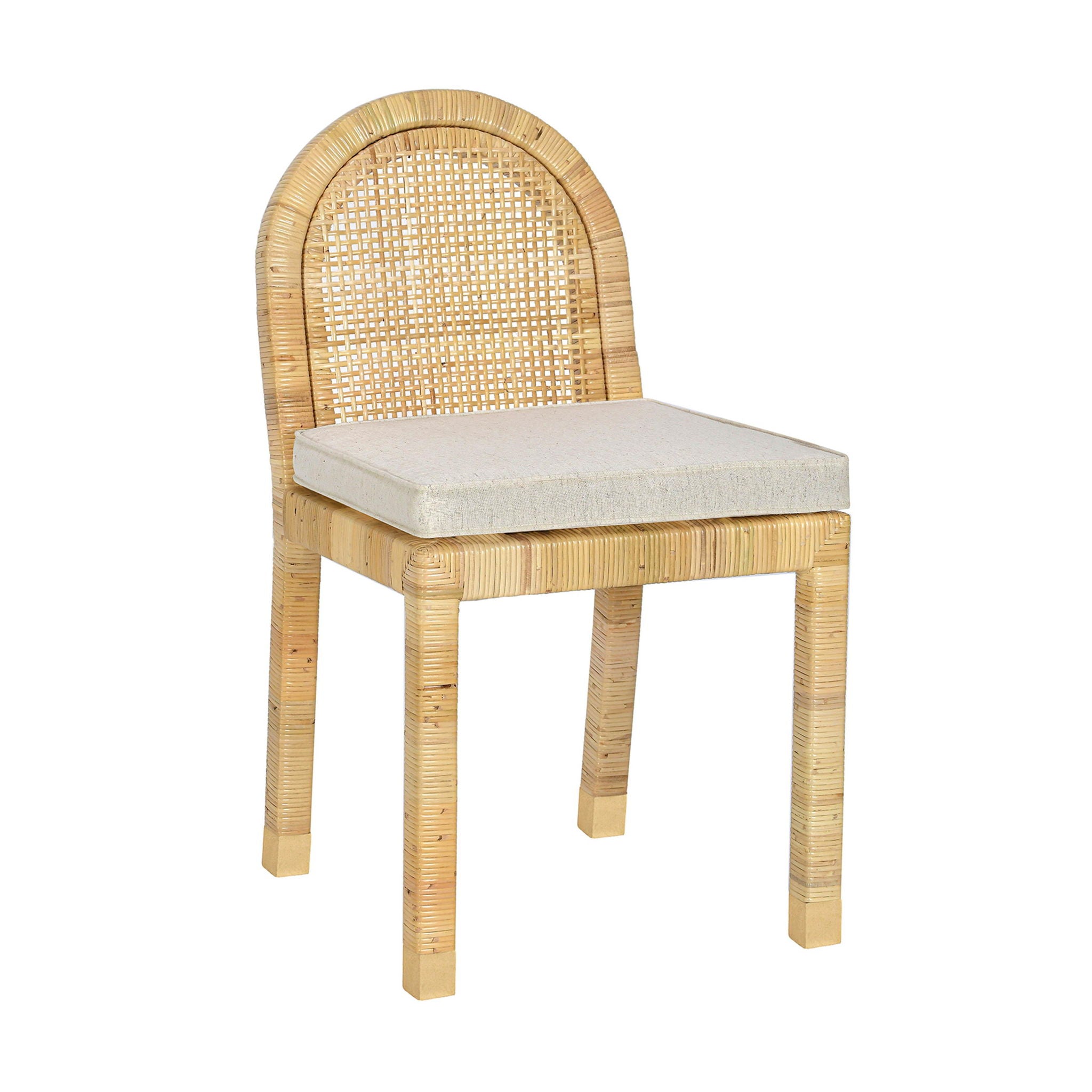 Amara - Arched Dining Chair - Cream - Urban Living Furniture (Los Angeles, CA)