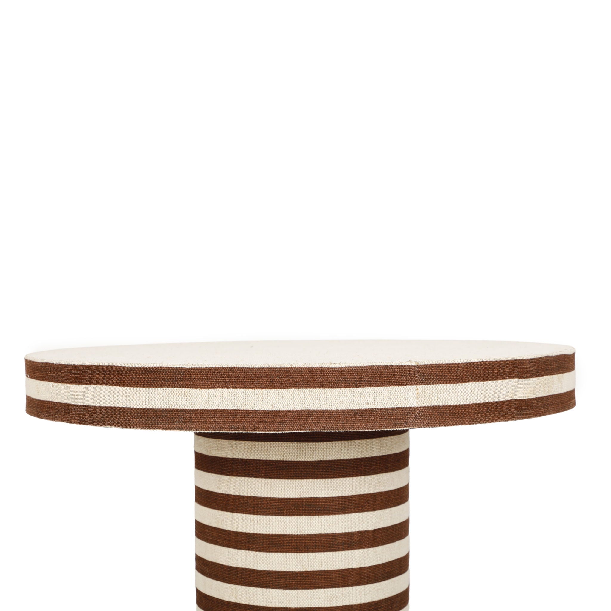 Lyra - Striped Cotton Jute Contract-Grade Table - Urban Living Furniture (Los Angeles, CA)