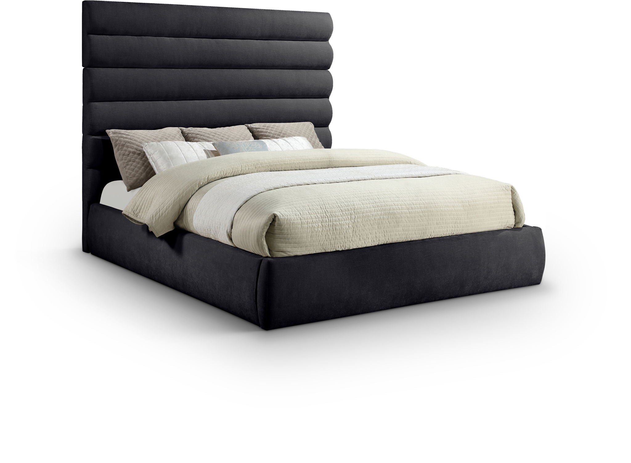 Adam - Chenille Fabric Bed With 70.5" Headboard - Urban Living Furniture (Los Angeles, CA)