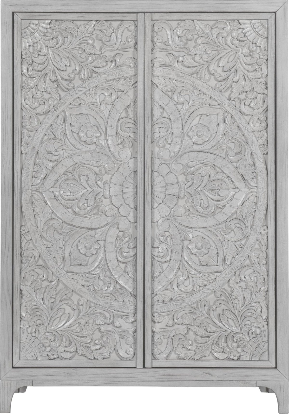 Boho Chic - Wardrobe Chest - Washed White (2024)
