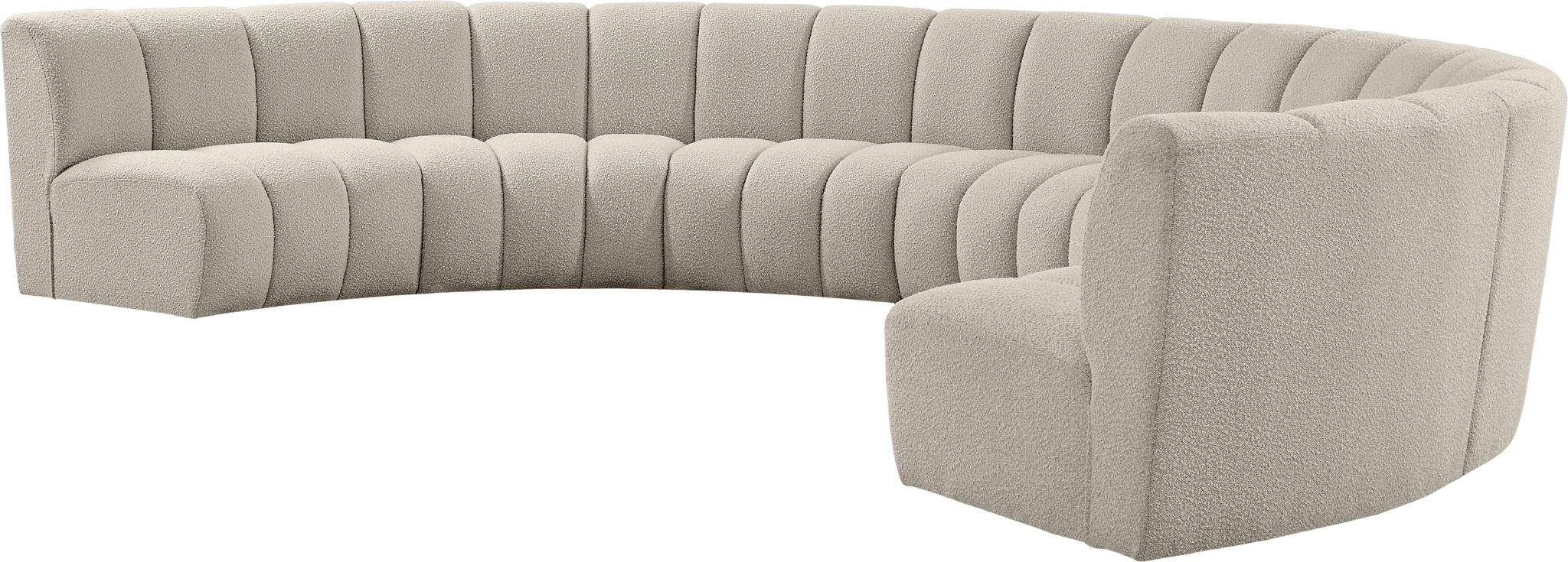 Infinity - 7 Piece Boucle Modular Sectional - Urban Living Furniture (Los Angeles, CA)