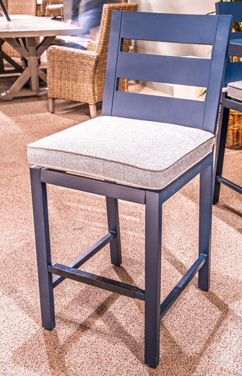 East Beach - Blue - Barstool (Set of 2) - Urban Living Furniture (Los Angeles, CA)