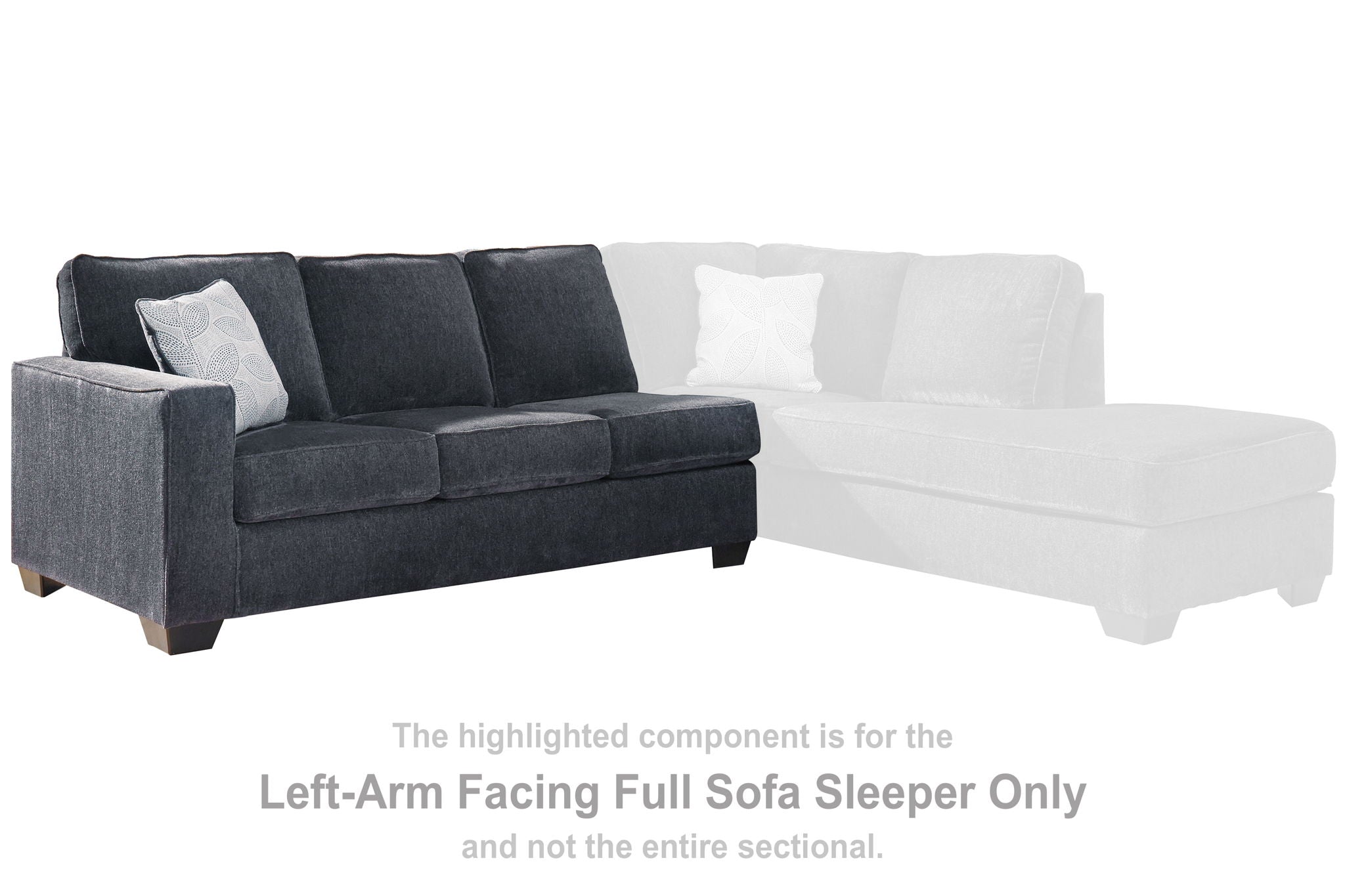 Altari - Slate - Laf Full Sofa Sleeper - Urban Living Furniture (Los Angeles, CA)