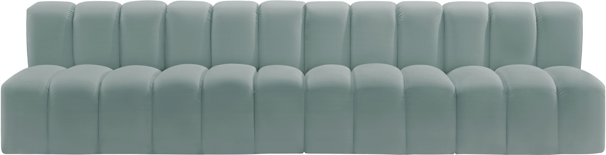 Arc - Faux Leather 4 Seats Modular Sofa - Urban Living Furniture (Los Angeles, CA)