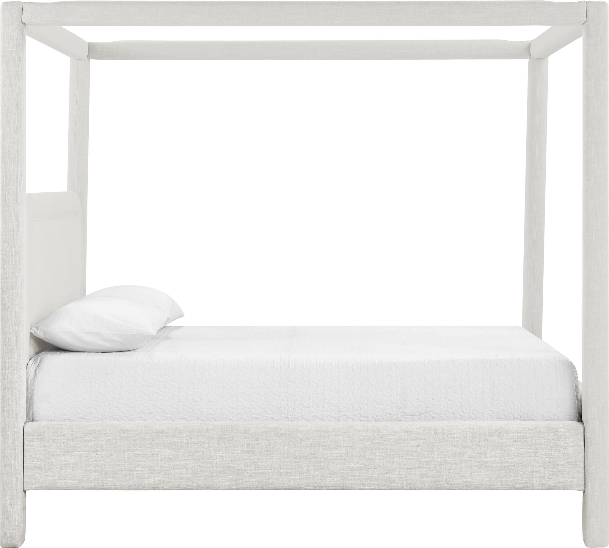 Salina - Linen Textured Fabric Upholstered Bed - Urban Living Furniture (Los Angeles, CA)