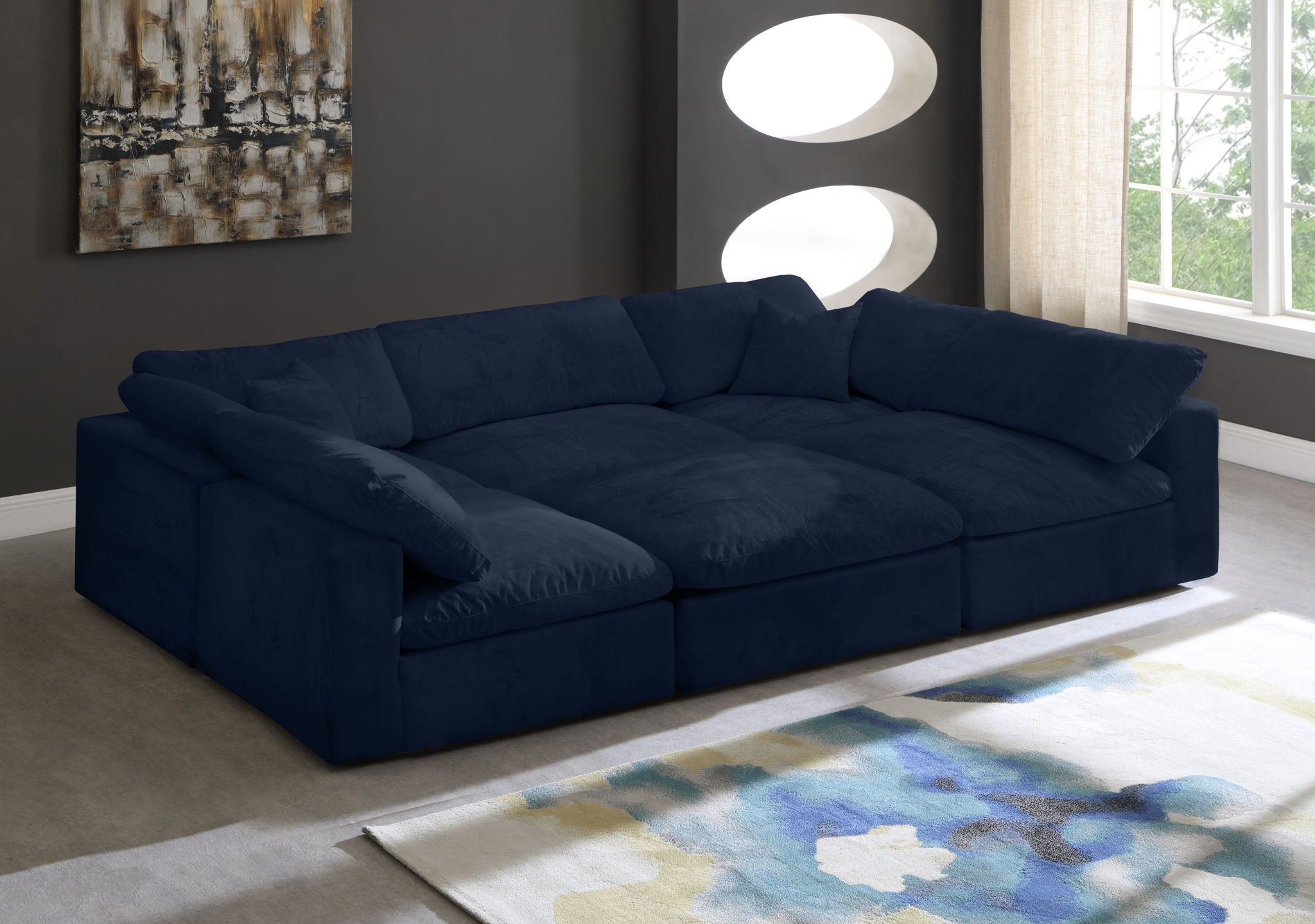 Cozy - 6 Piece Modular Sectional - Urban Living Furniture (Los Angeles, CA)