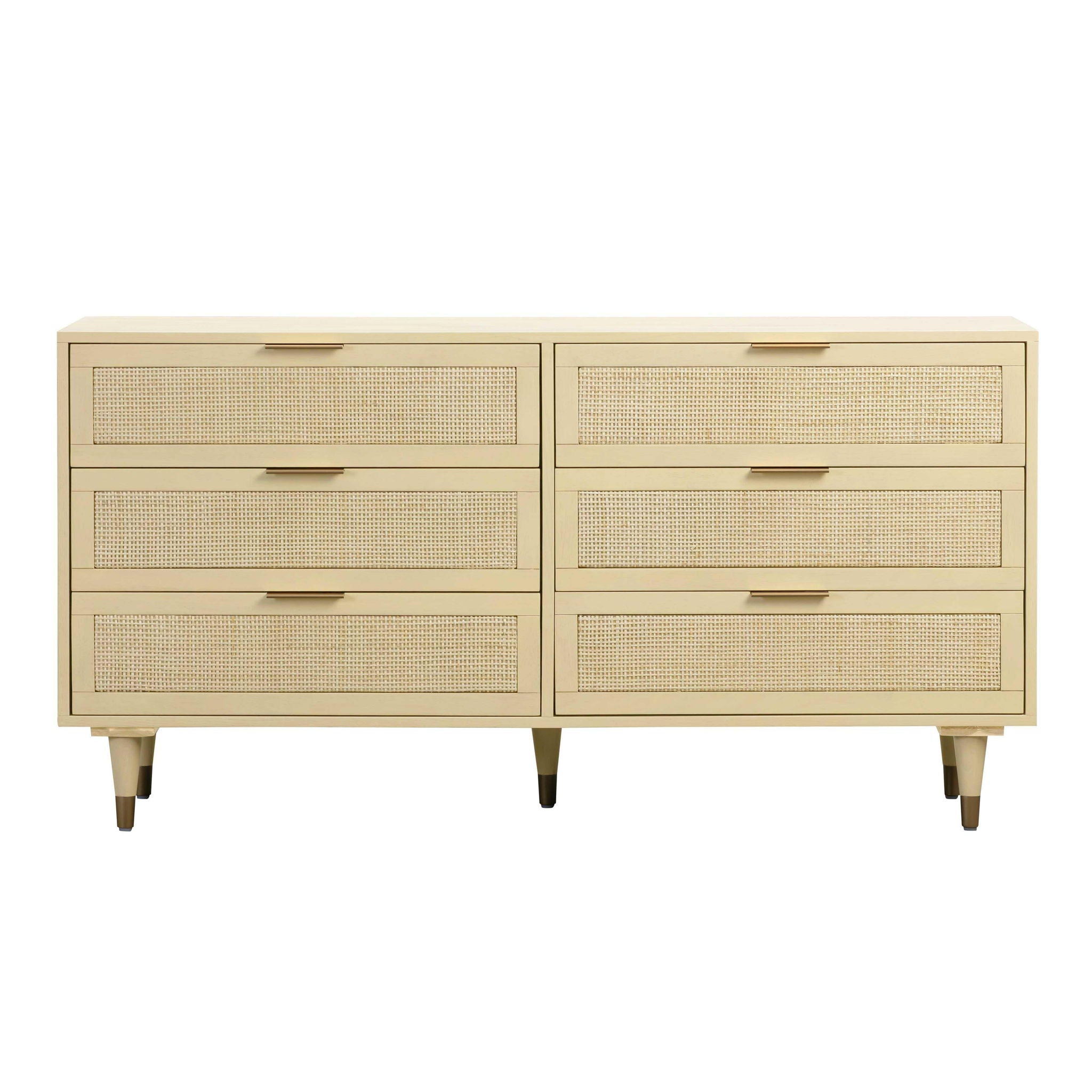 Sierra Buttermilk - 6 Drawer Dresser - Beige - Urban Living Furniture (Los Angeles, CA)