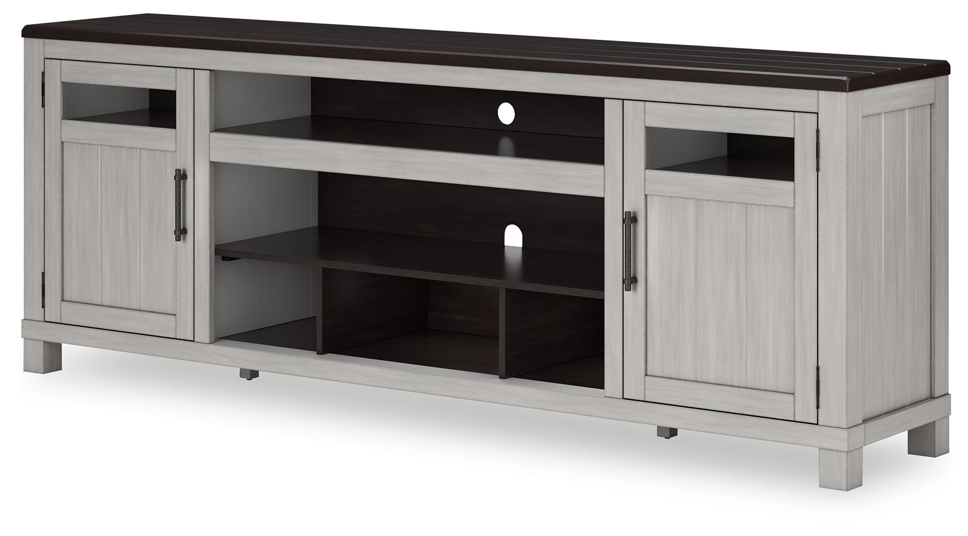 Darborn - Gray / Brown - XL TV Stand W/Fireplace Option - Urban Living Furniture (Los Angeles, CA)