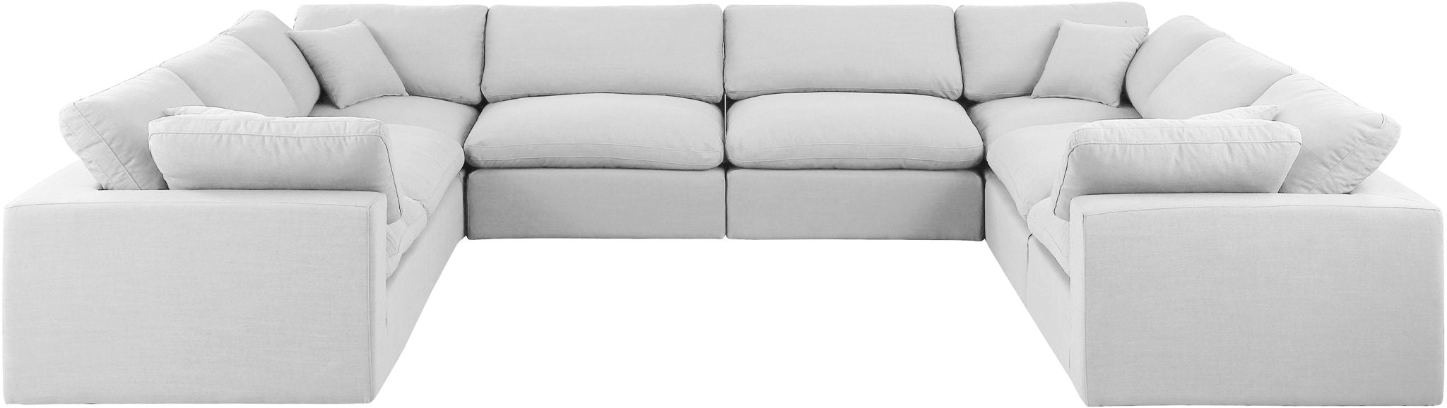Comfy - 8 Piece Linen Modular Sectional - Urban Living Furniture (Los Angeles, CA)