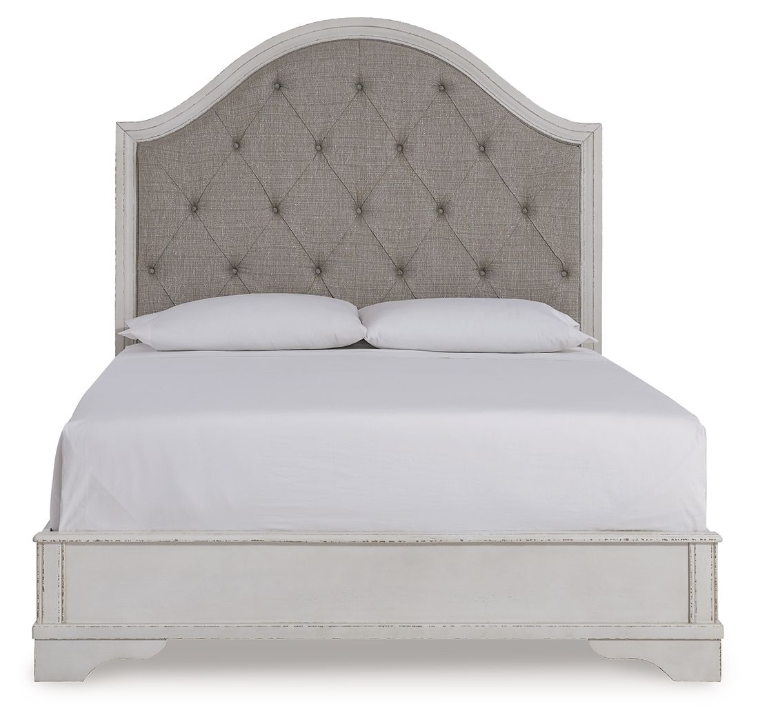 Blendon - Queen Upholstered Panel Bed - Rustic Brown - Urban Living Furniture (Los Angeles, CA)