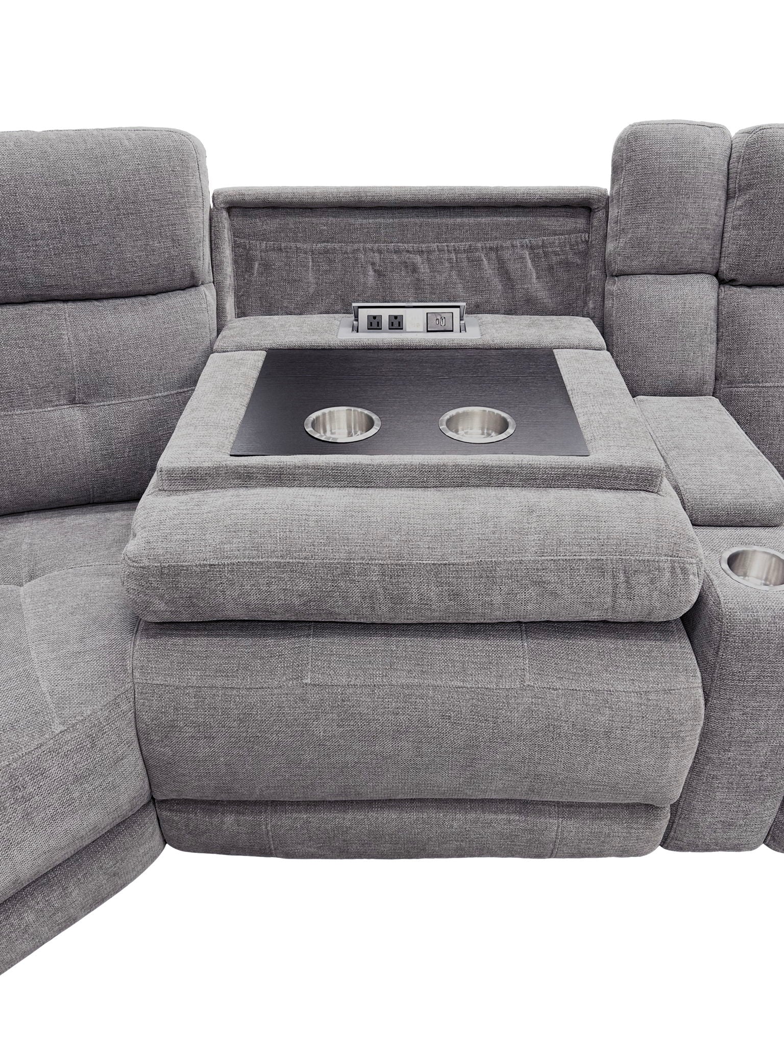 Richland - Modular Power Reclining Sectional With Power Adjustable Headrests - Urban Living Furniture (Los Angeles, CA)