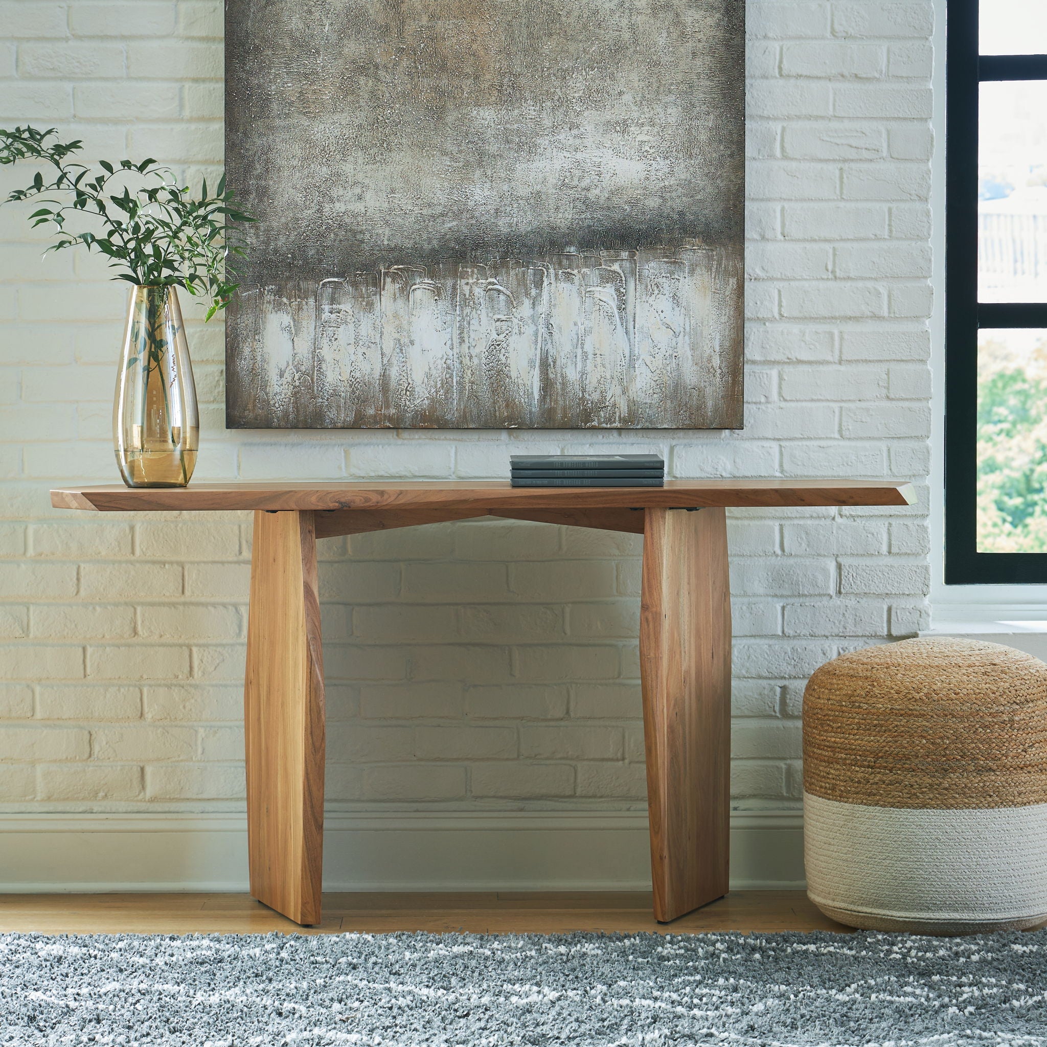Holward - Natural - Console Sofa Table - Urban Living Furniture (Los Angeles, CA)