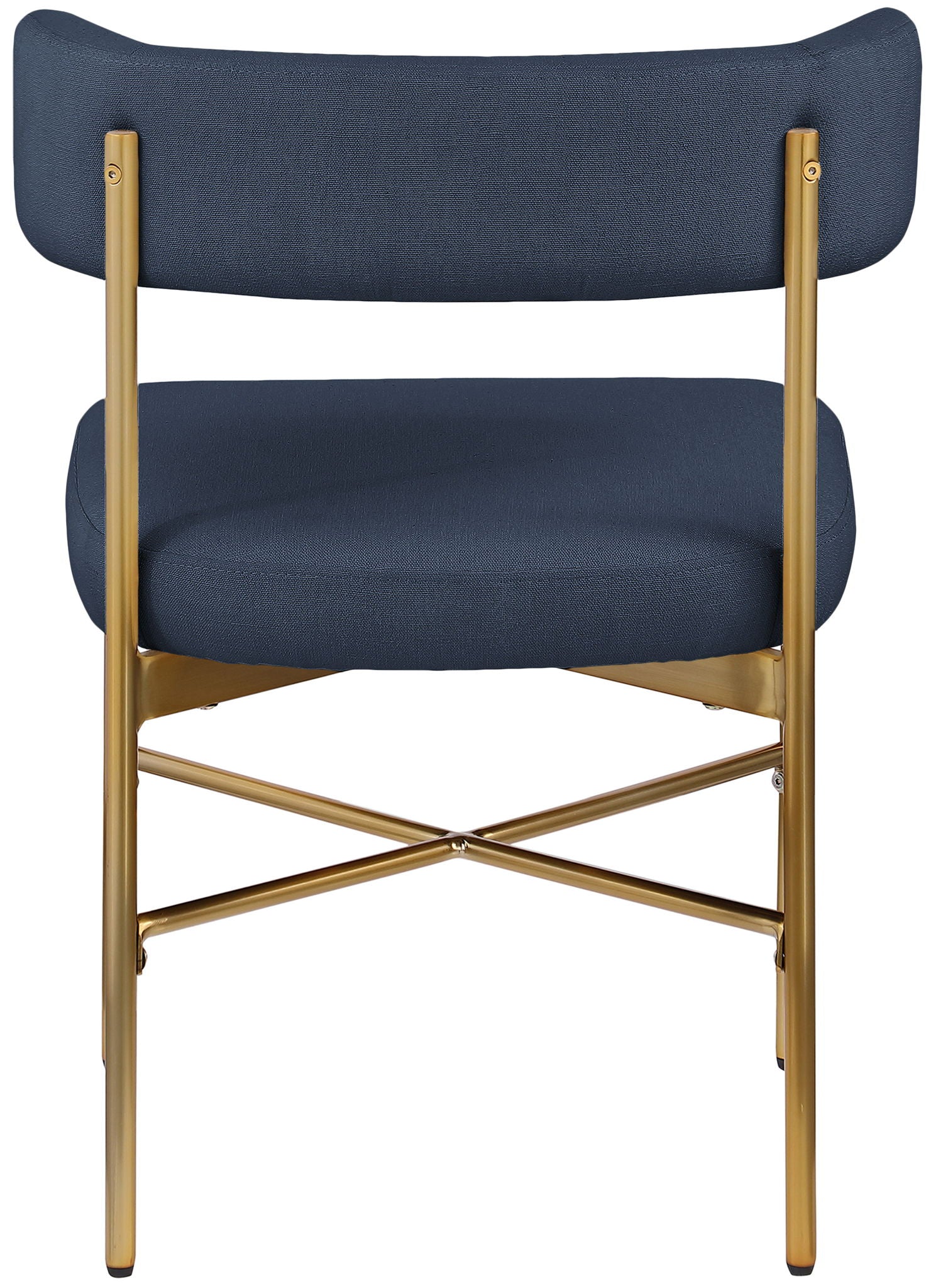 Rivage - Durable Dining Chair With Gold Frame (Set of 2) - Urban Living Furniture (Los Angeles, CA)