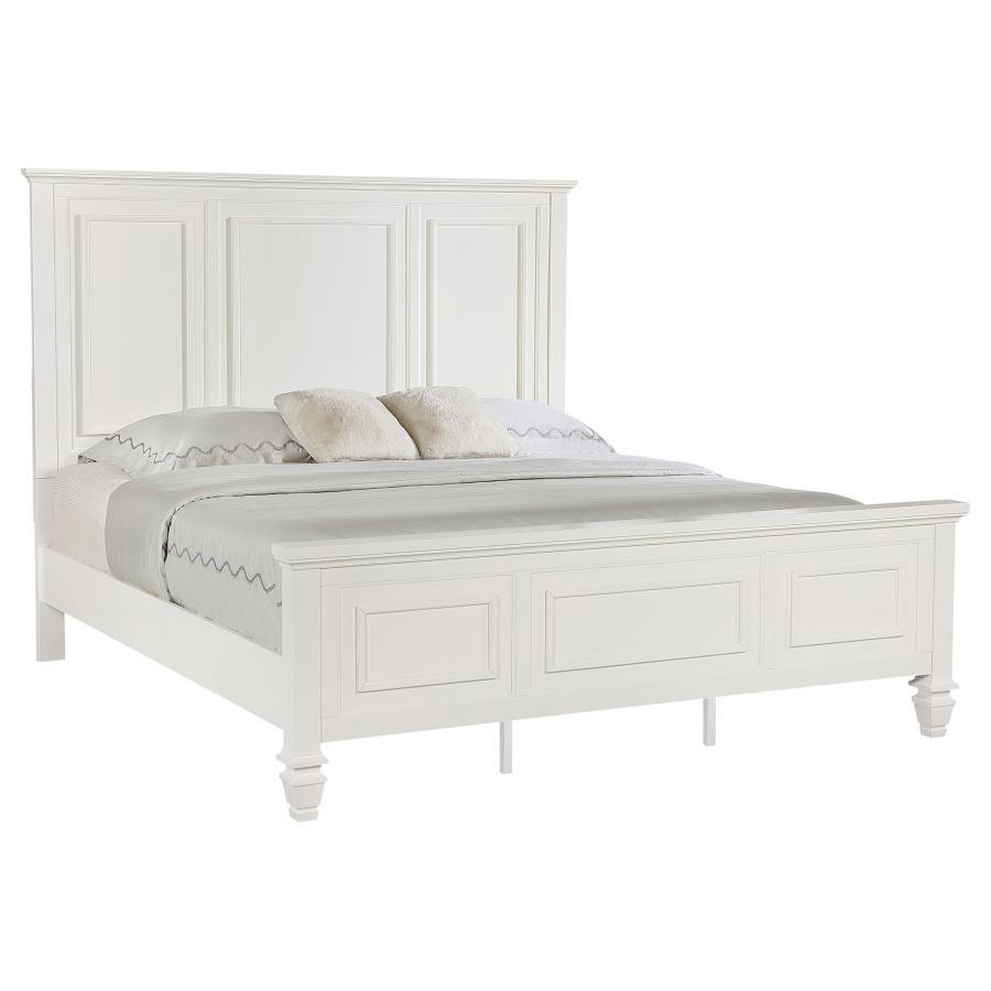 Sandy Beach - 63" Panel Bed with High Headboard - Urban Living Furniture (Los Angeles, CA)