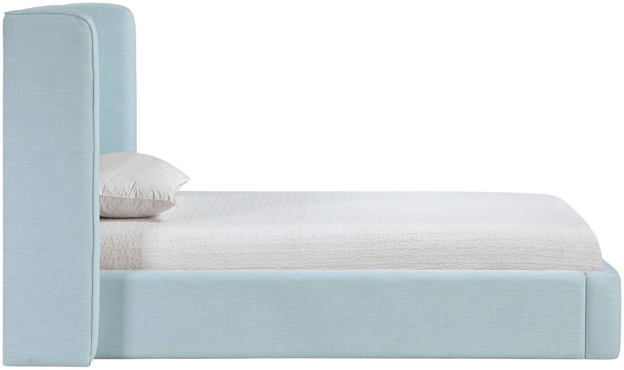 Kendall - Linen Textured Fabric Upholstered Bed - Urban Living Furniture (Los Angeles, CA)