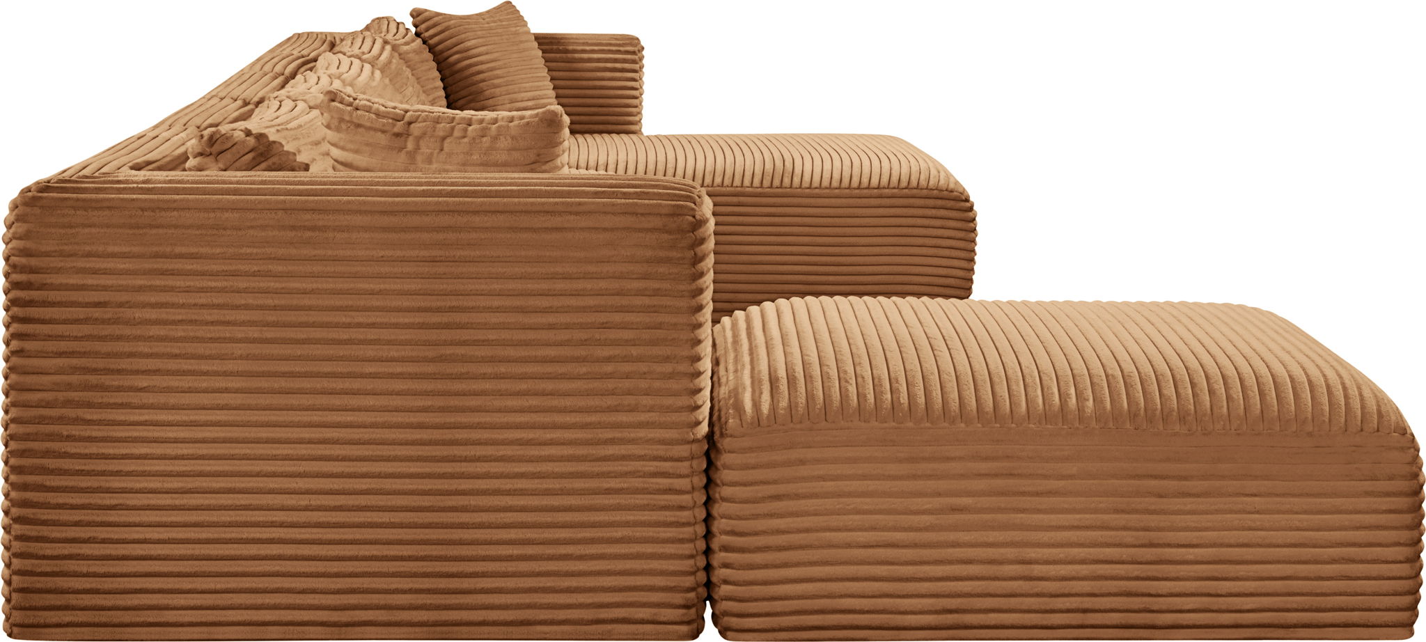 Shaggy - Fabric 6 Piece Modular Sectional With Chaise And Ottoman - Urban Living Furniture (Los Angeles, CA)