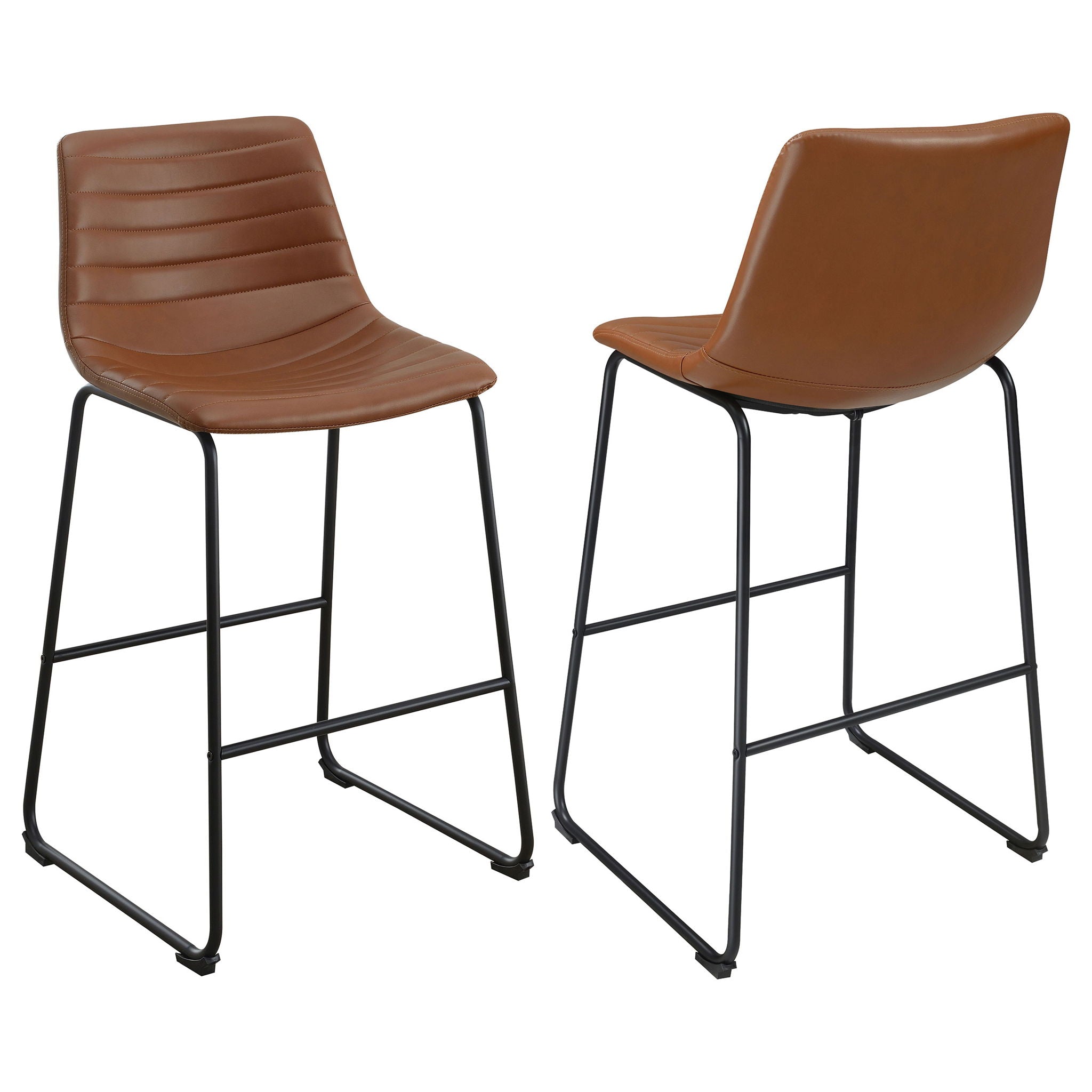 Zuni - Faux Leather Upholstered Bar Chair (Set of 2) - Urban Living Furniture (Los Angeles, CA)