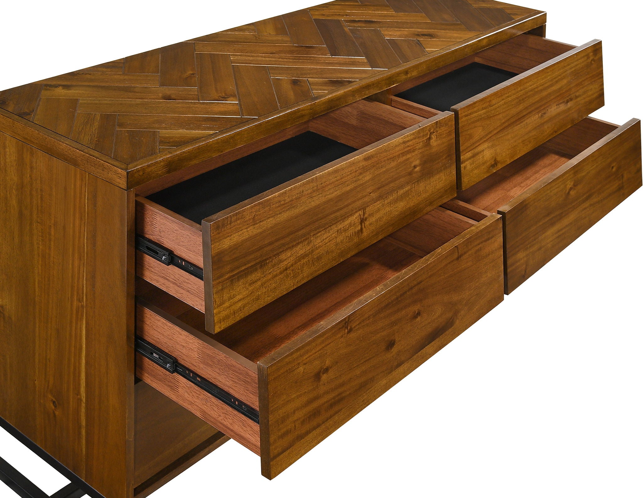 Reed - Dresser - Antique Coffee - Urban Living Furniture (Los Angeles, CA)