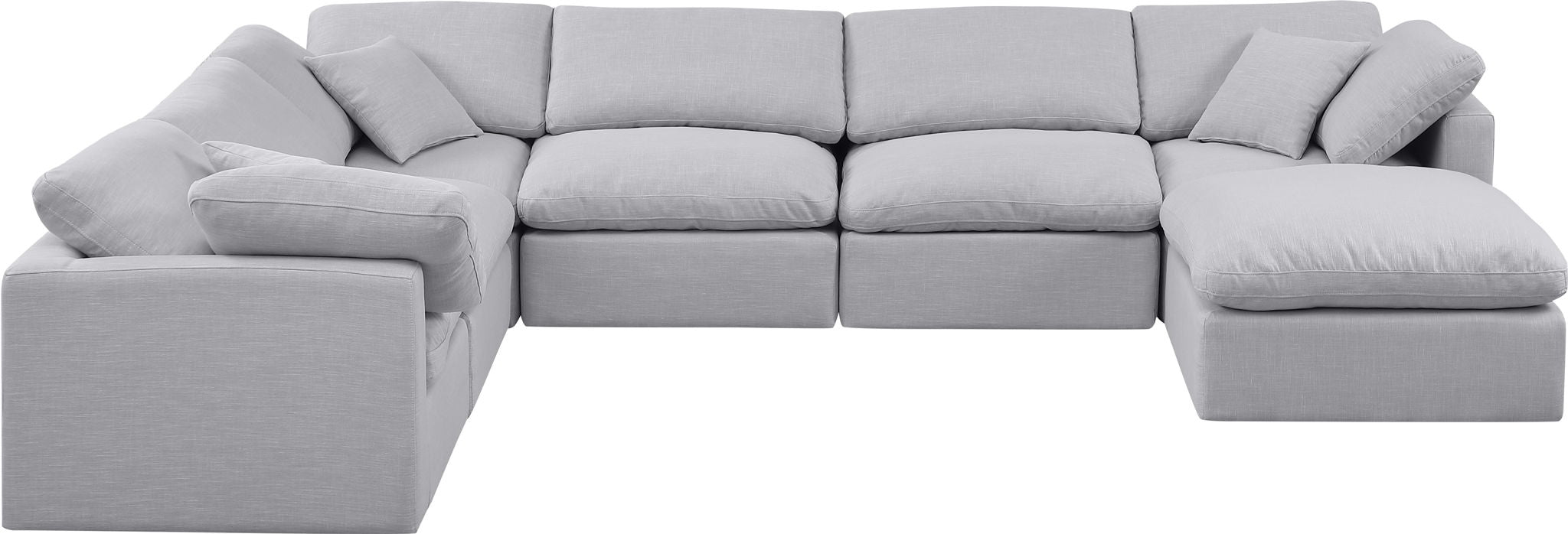 Indulge - Linen 7 Piece Modular Sectional - Urban Living Furniture (Los Angeles, CA)