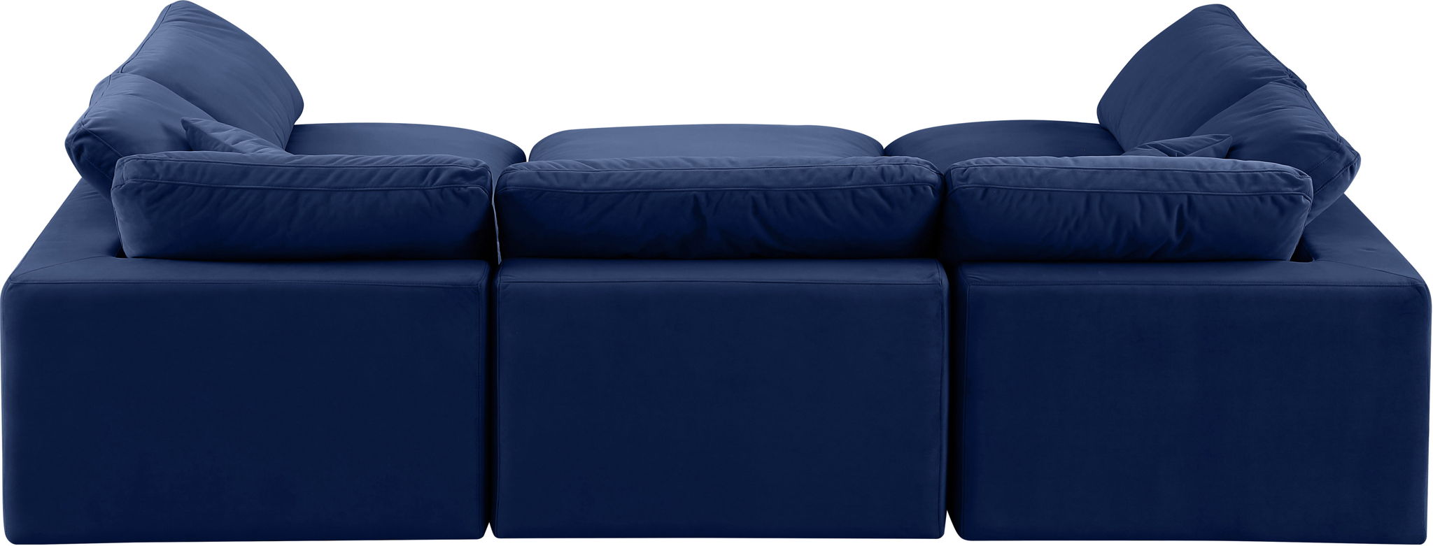 Comfy - 6 Piece Velvet Sectional - Urban Living Furniture (Los Angeles, CA)