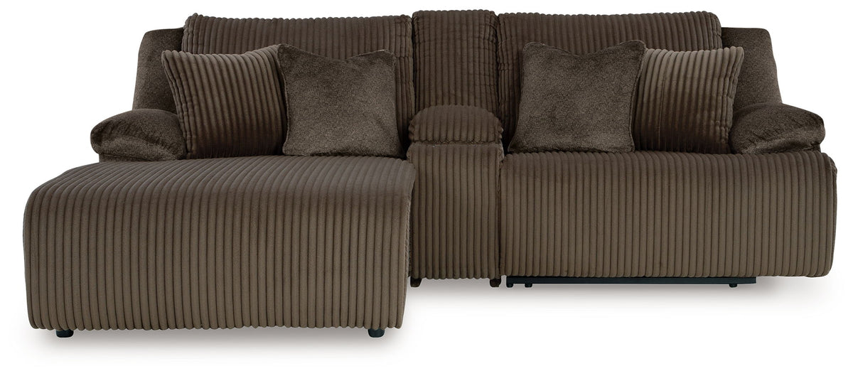 Top Tier - 3 Piece Reclining Sectional