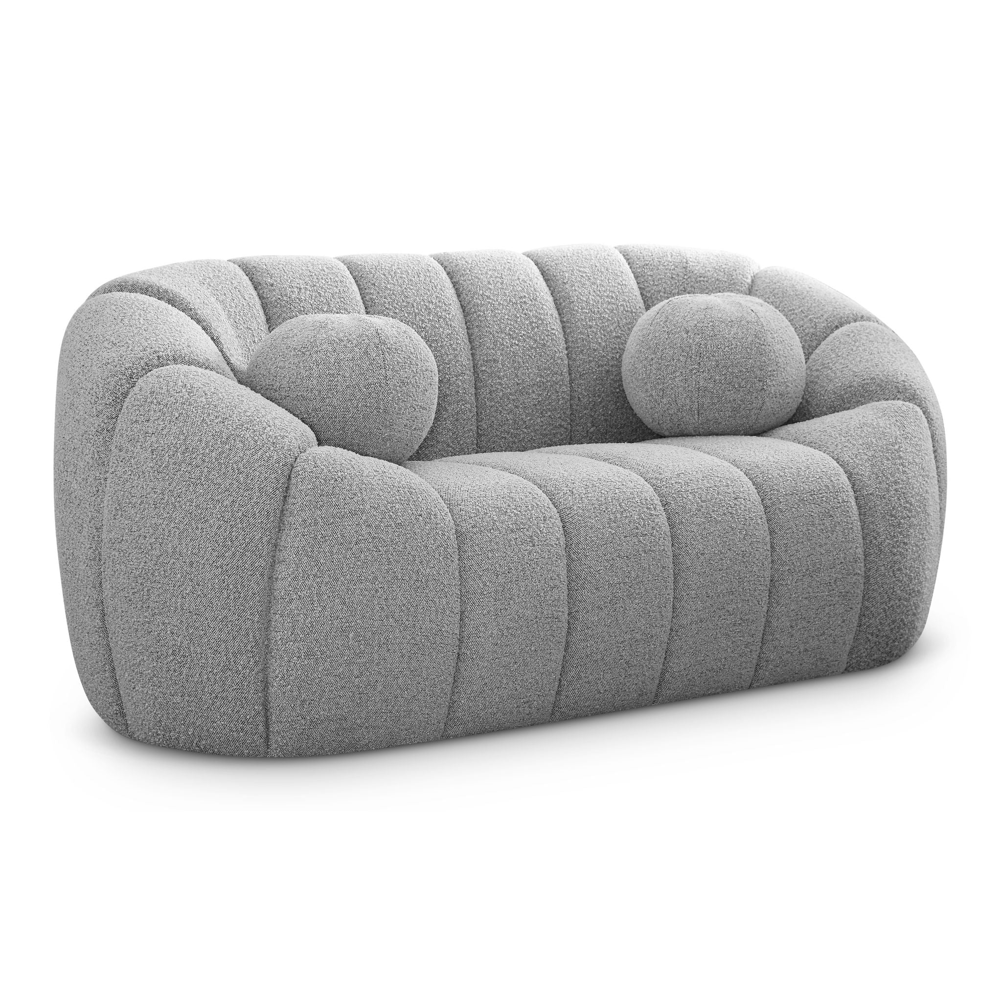 Elijah - Boucle Fabric Loveseat - Urban Living Furniture (Los Angeles, CA)