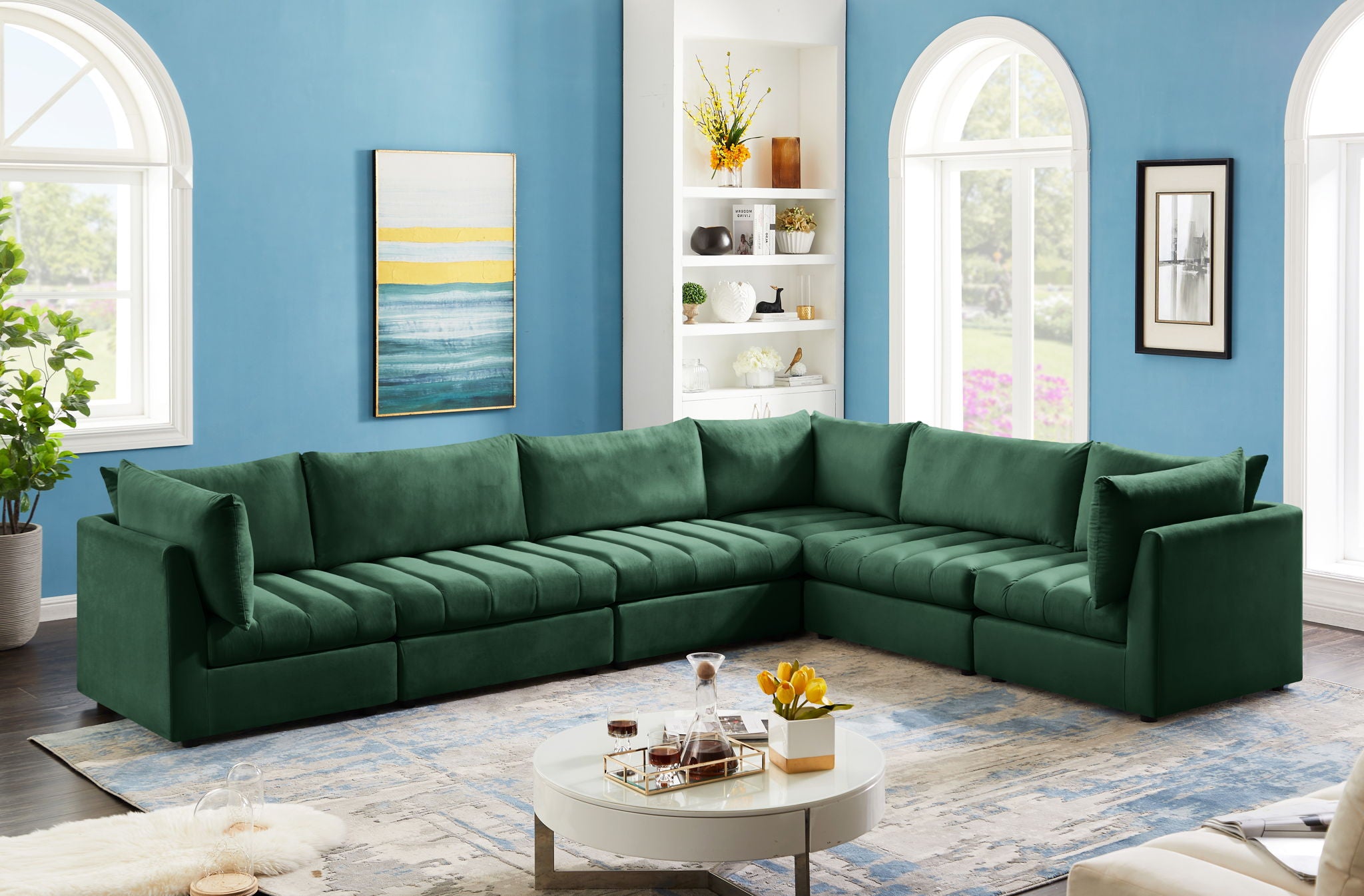 Jacob - 6 Pc. Modular Sectional - Urban Living Furniture (Los Angeles, CA)