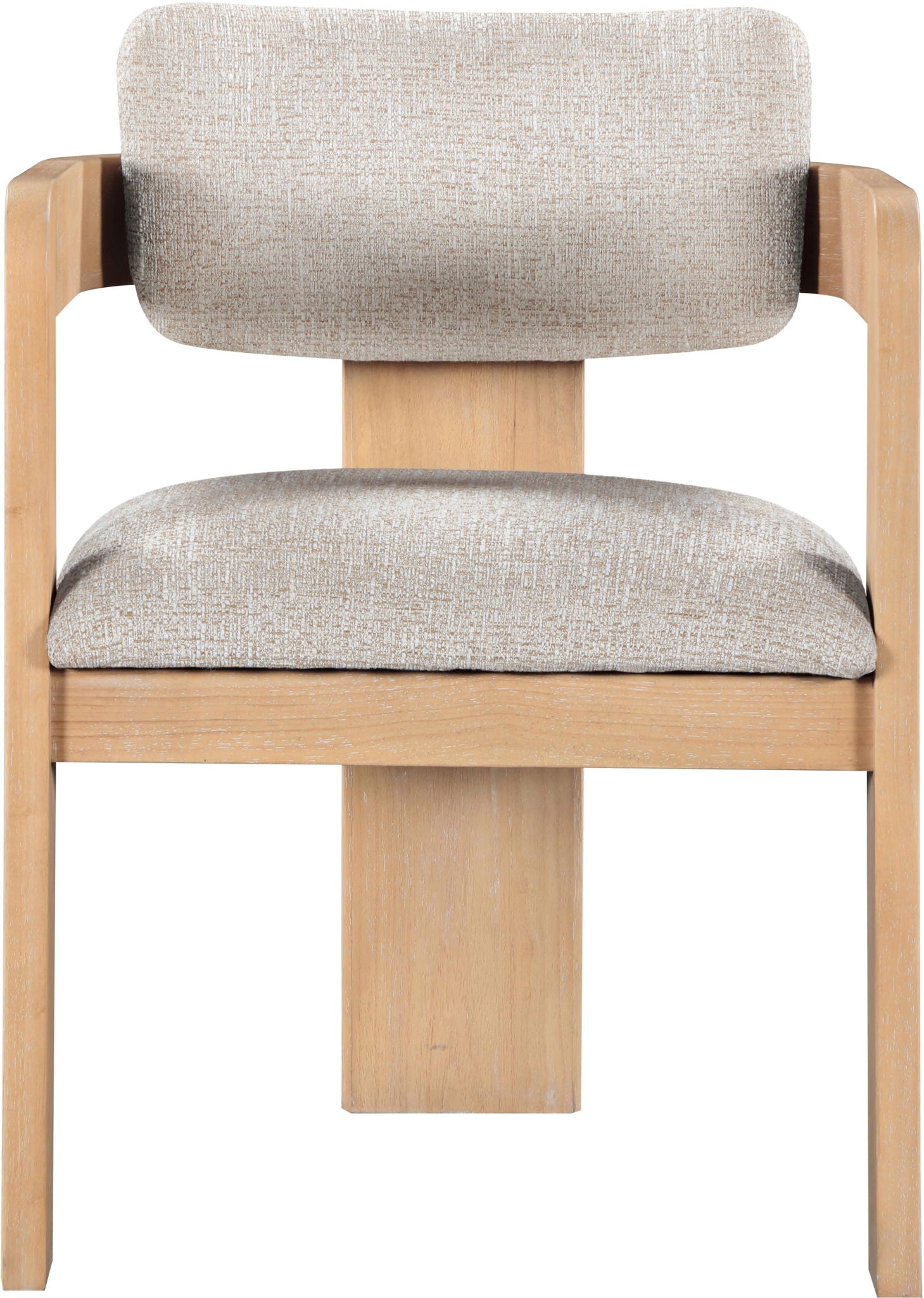 Sacha - Linen Dining Chair With Natural Base (Set of 2) - Urban Living Furniture (Los Angeles, CA)