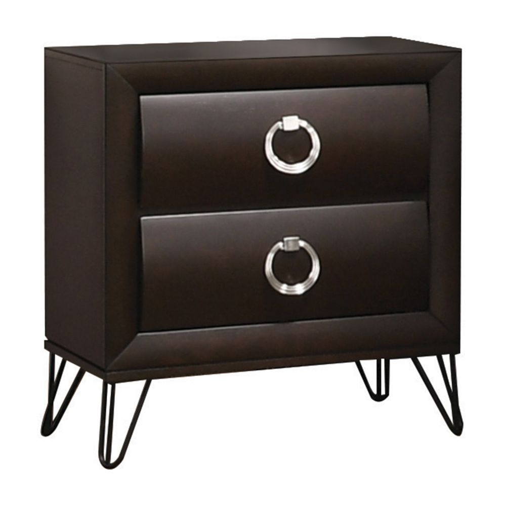Tablita - Nightstand - Dark Merlot - Urban Living Furniture (Los Angeles, CA)