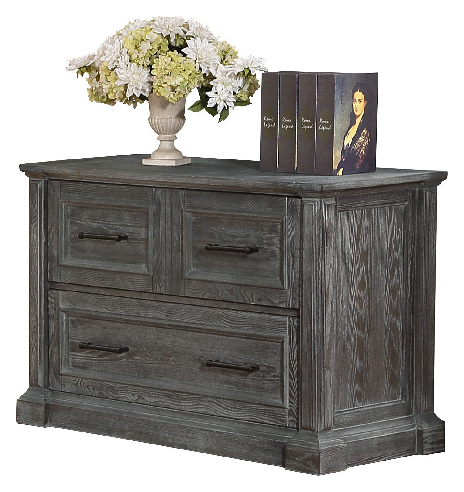 Gramercy Park - Lateral File - Vintage Burnished Smoke - Urban Living Furniture (Los Angeles, CA)