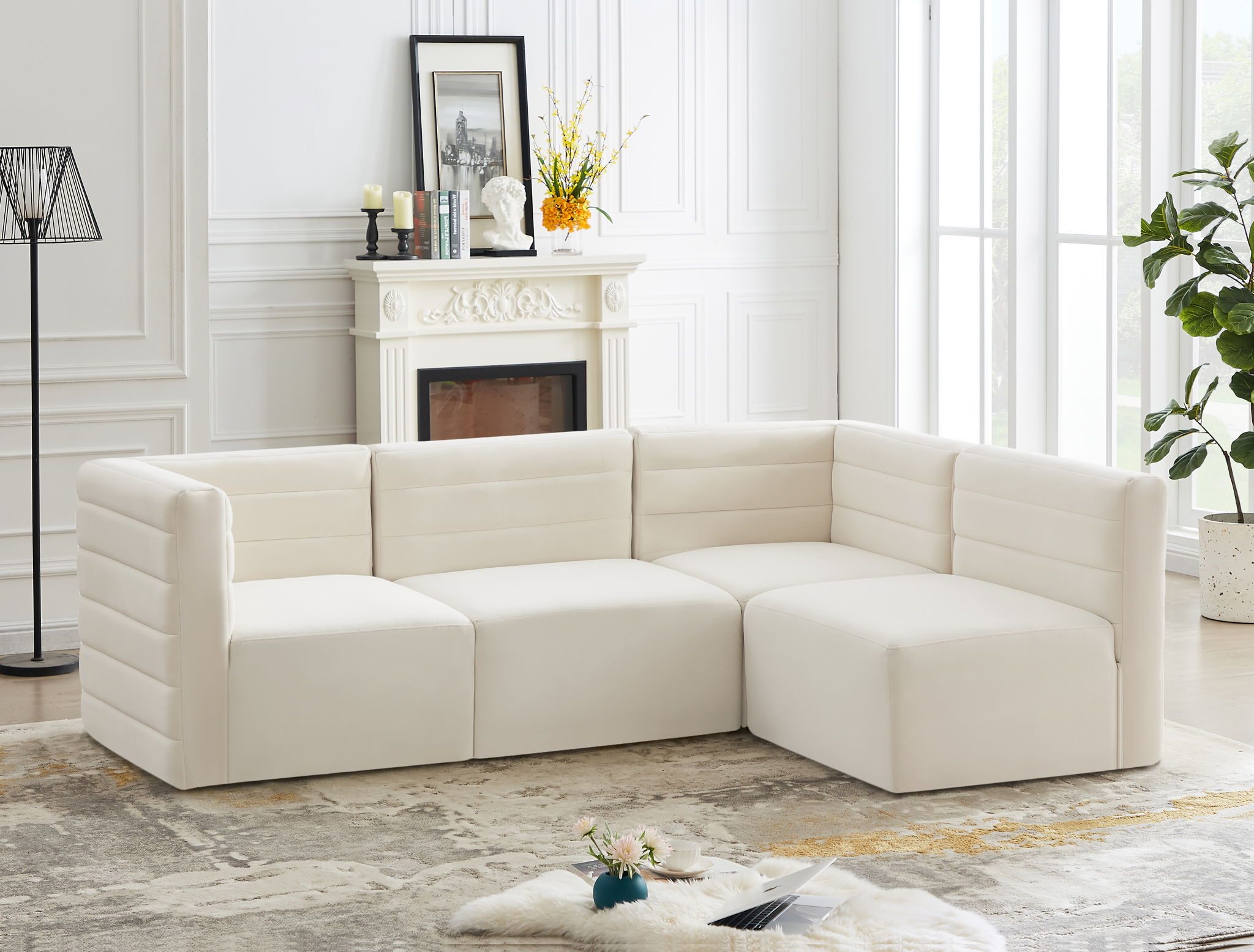 Quincy - 4 Piece Modular Sectional - Urban Living Furniture (Los Angeles, CA)
