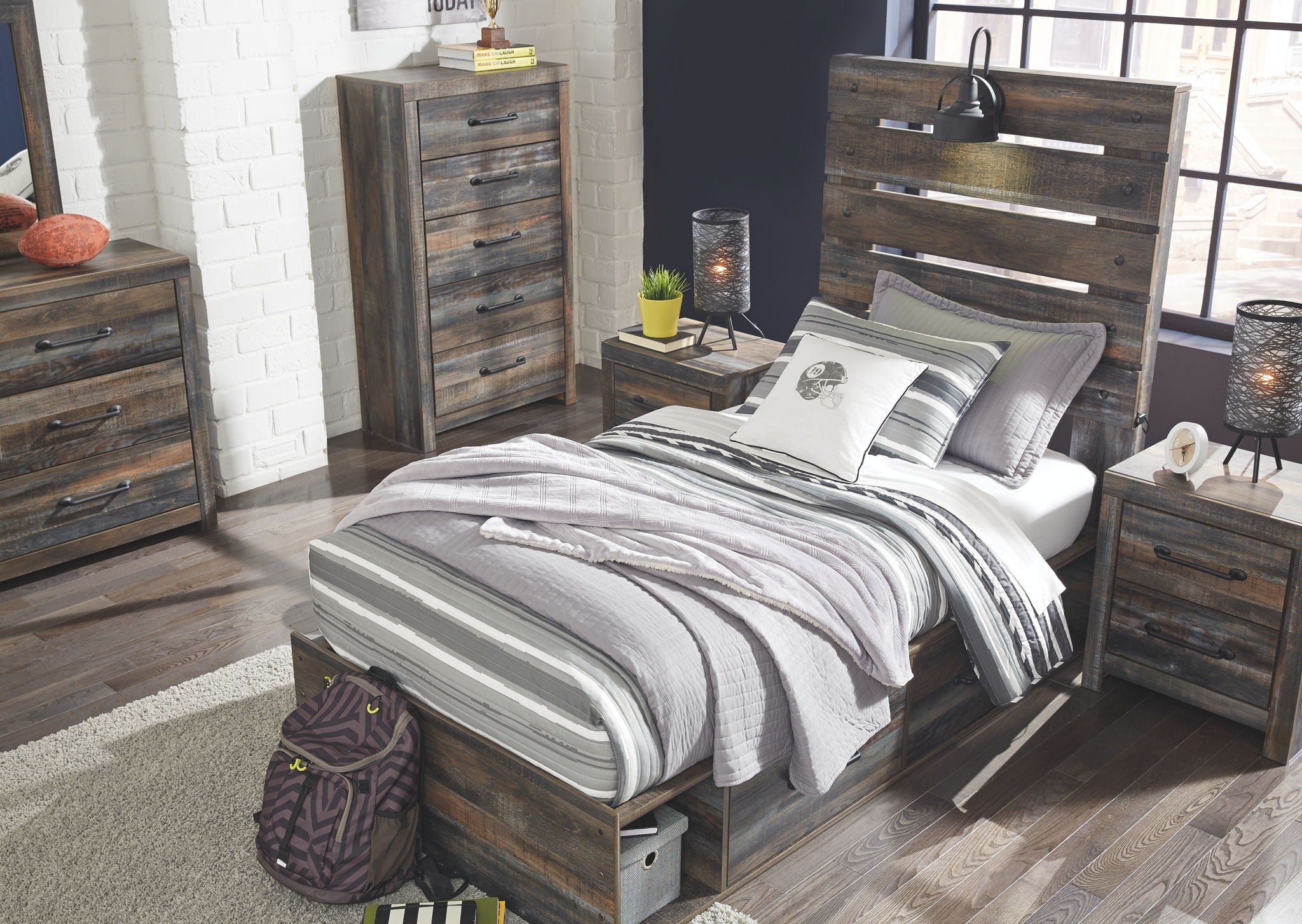 Drystan - Youth Panel Bedroom Set - Urban Living Furniture (Los Angeles, CA)