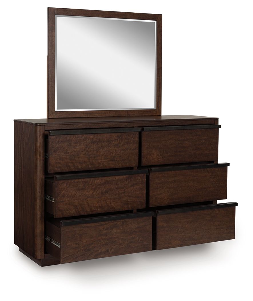 Dilenno - Dark Brown - Dresser And Mirror - Urban Living Furniture (Los Angeles, CA)