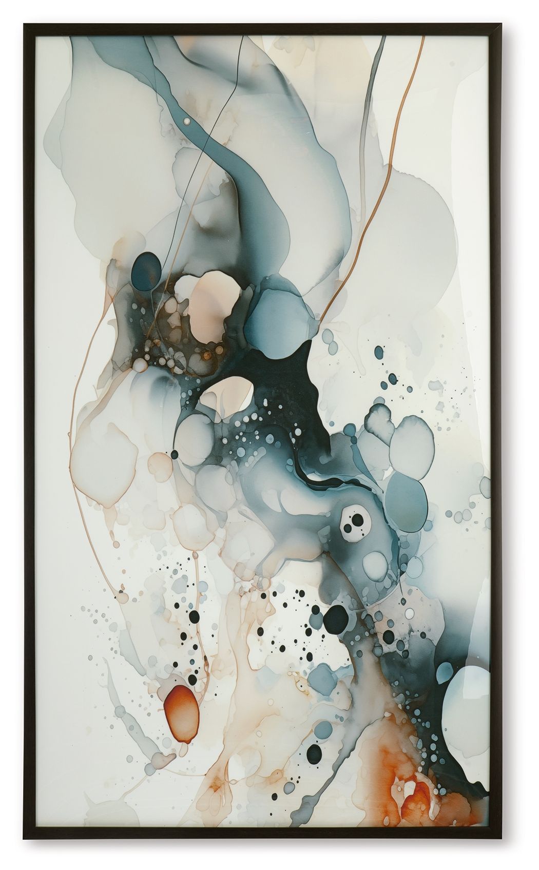 Foxenburg - Blue / Amber / White - Wall Art - Urban Living Furniture (Los Angeles, CA)