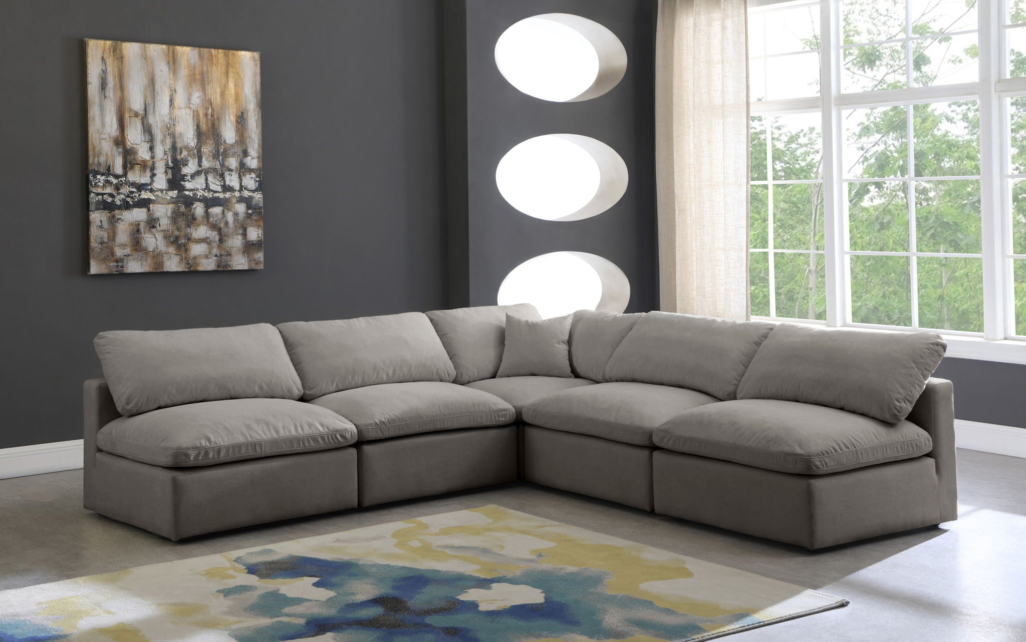 Plush - 5 Piece Modular Sectional - Urban Living Furniture (Los Angeles, CA)