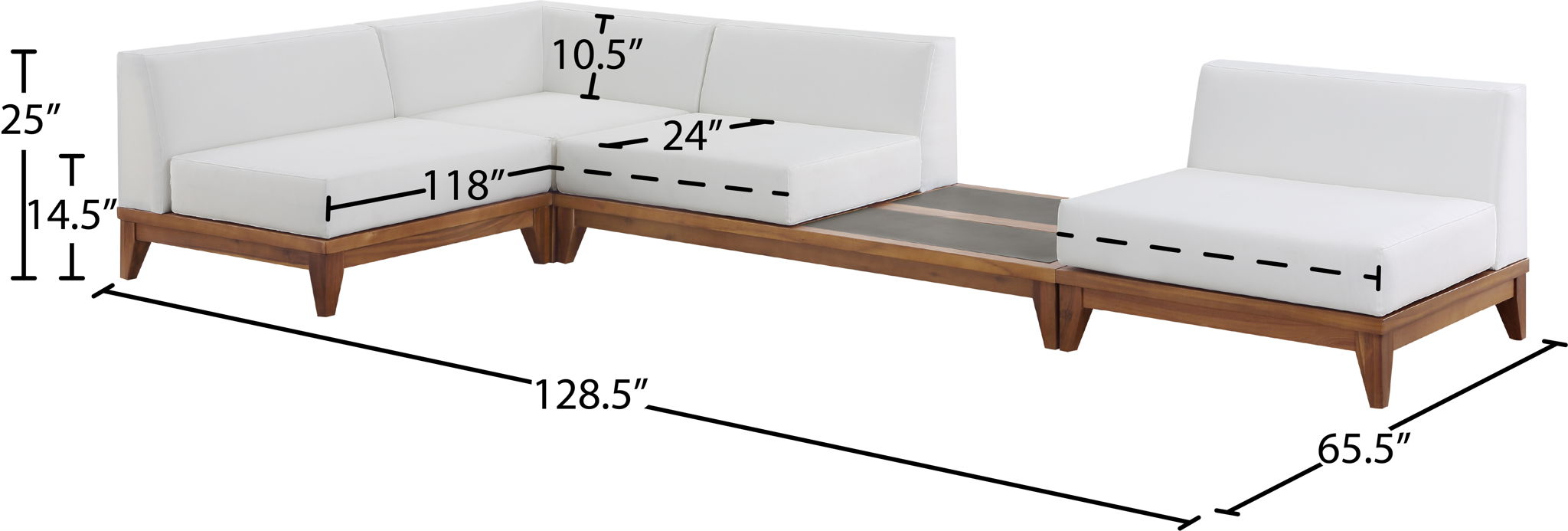 Rio - Modular Sectional - Urban Living Furniture (Los Angeles, CA)