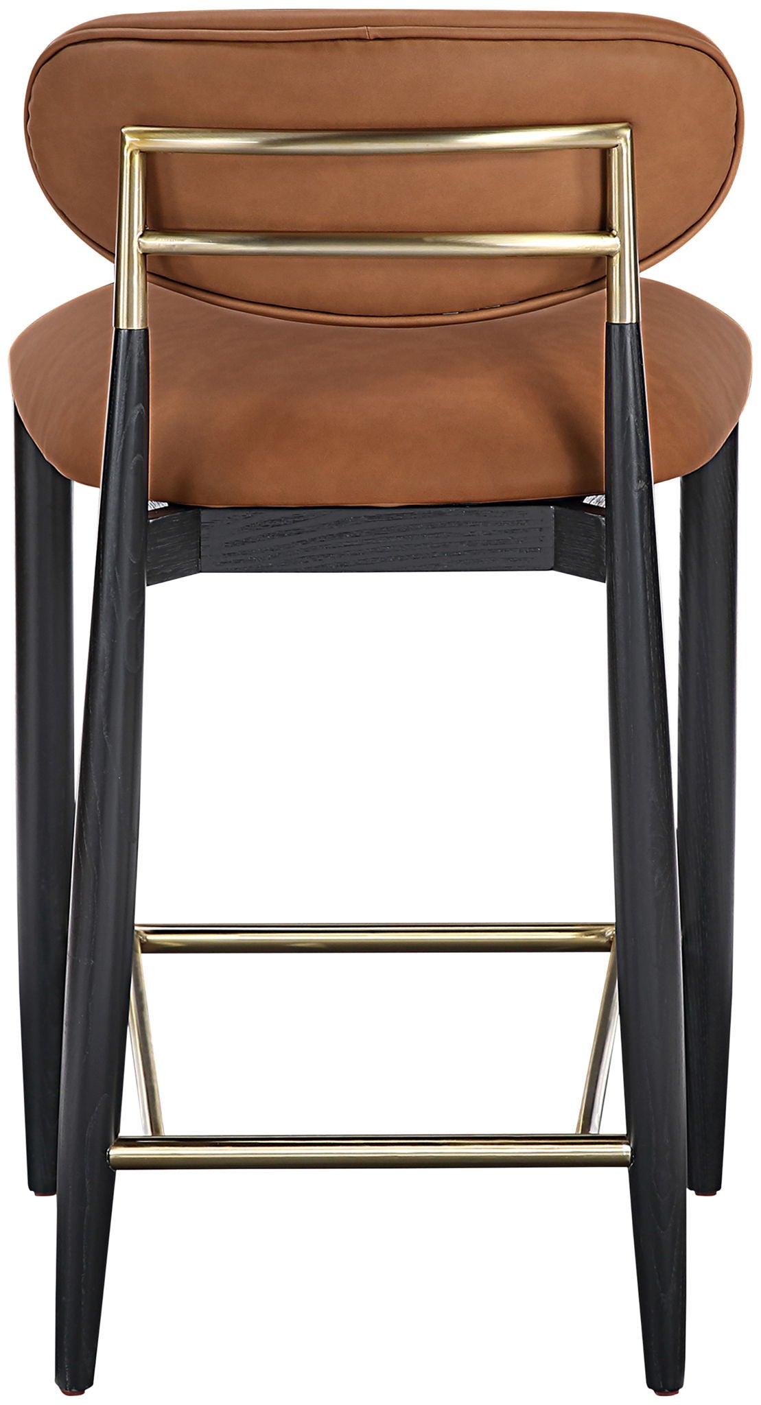 Riccio - Stool - Black And Gold Frame - Urban Living Furniture (Los Angeles, CA)