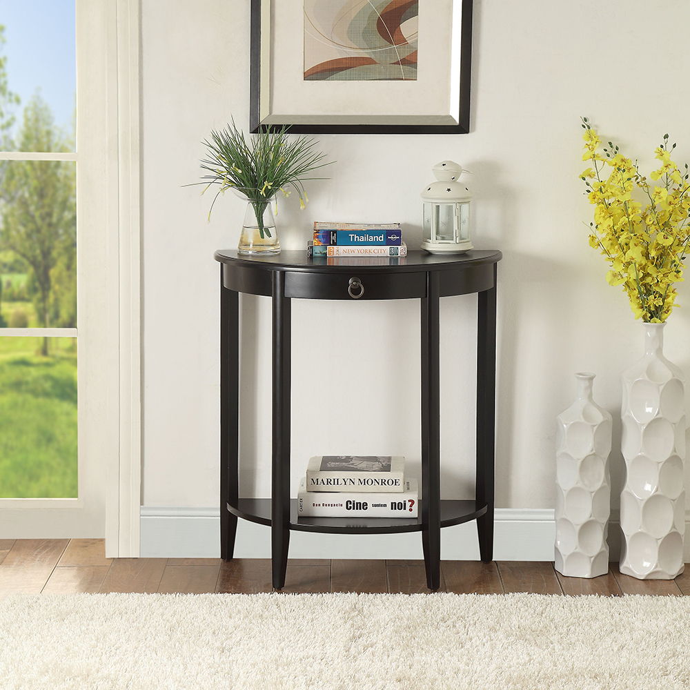 Justino II - Console Table - Black - Urban Living Furniture (Los Angeles, CA)